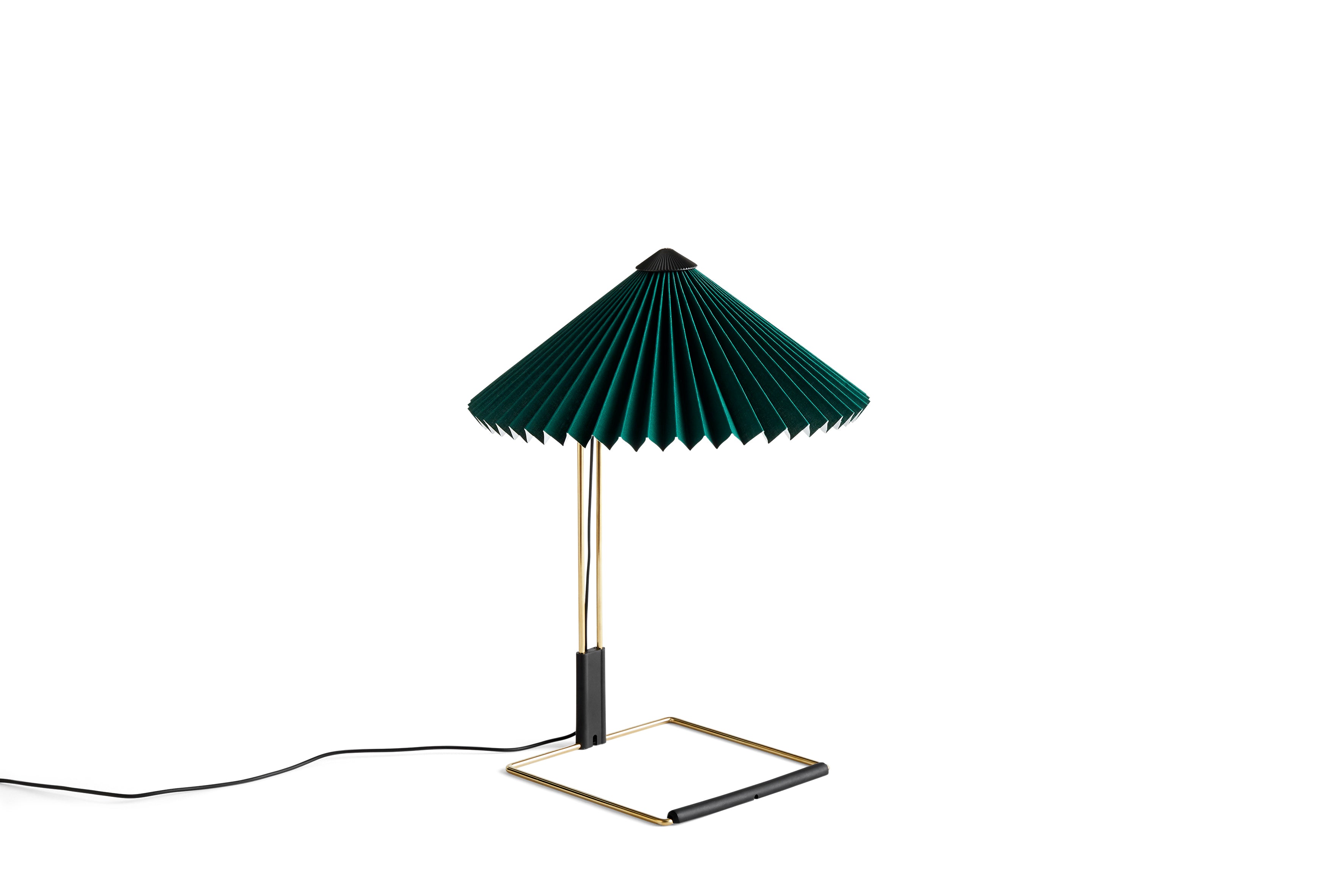 HAY Matin Table Lamp - Polished Brass Base