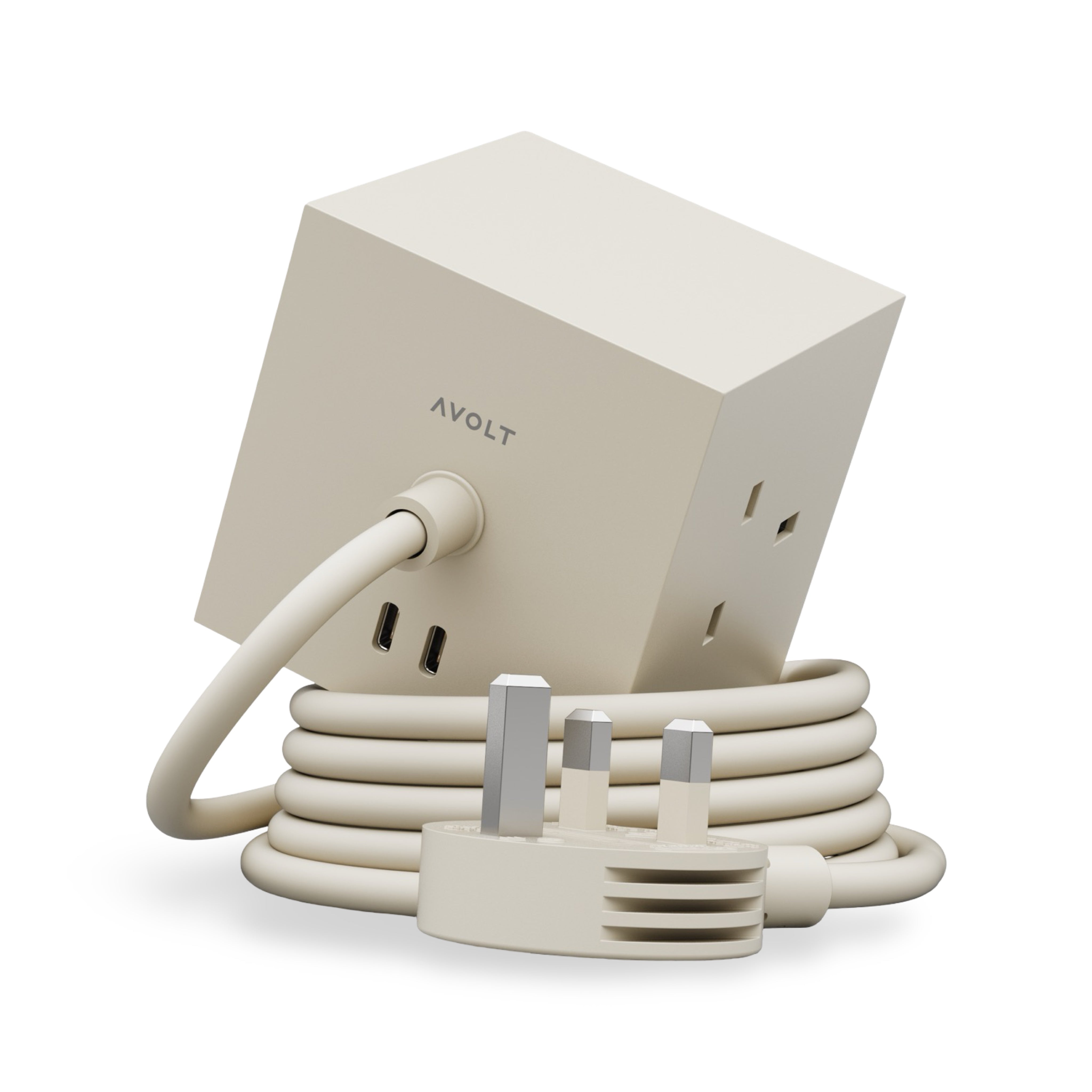 AVOLT Square 1 Power Extension Lead - Nomad Sand