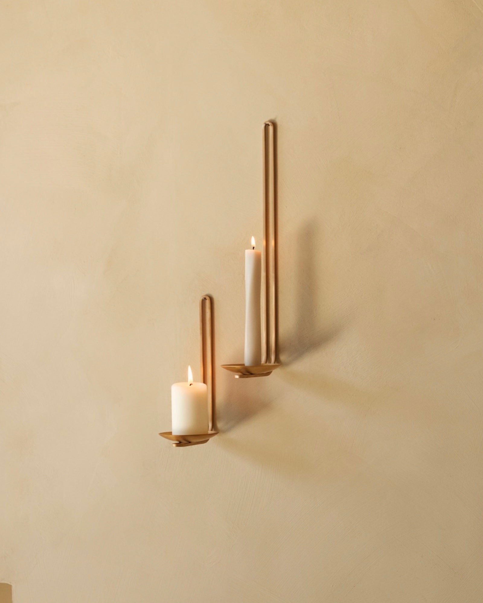 Audo Copenhagen Clip Wall Candleholder 20cm - Brass