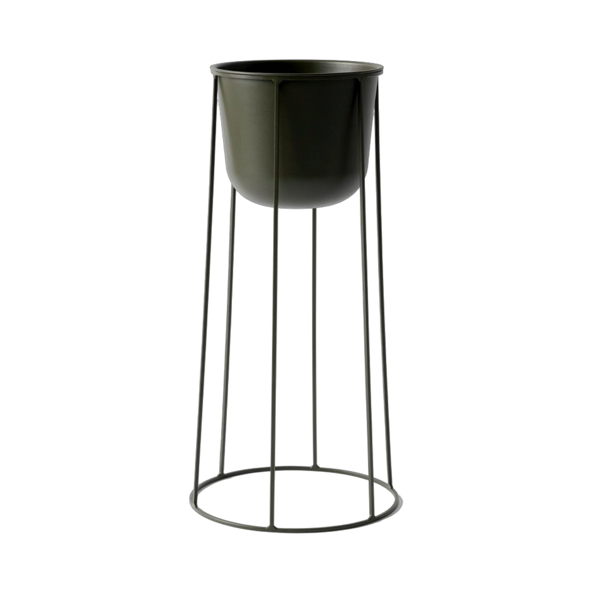 Audo Copenhagen Wire Plant Pot & Stand
