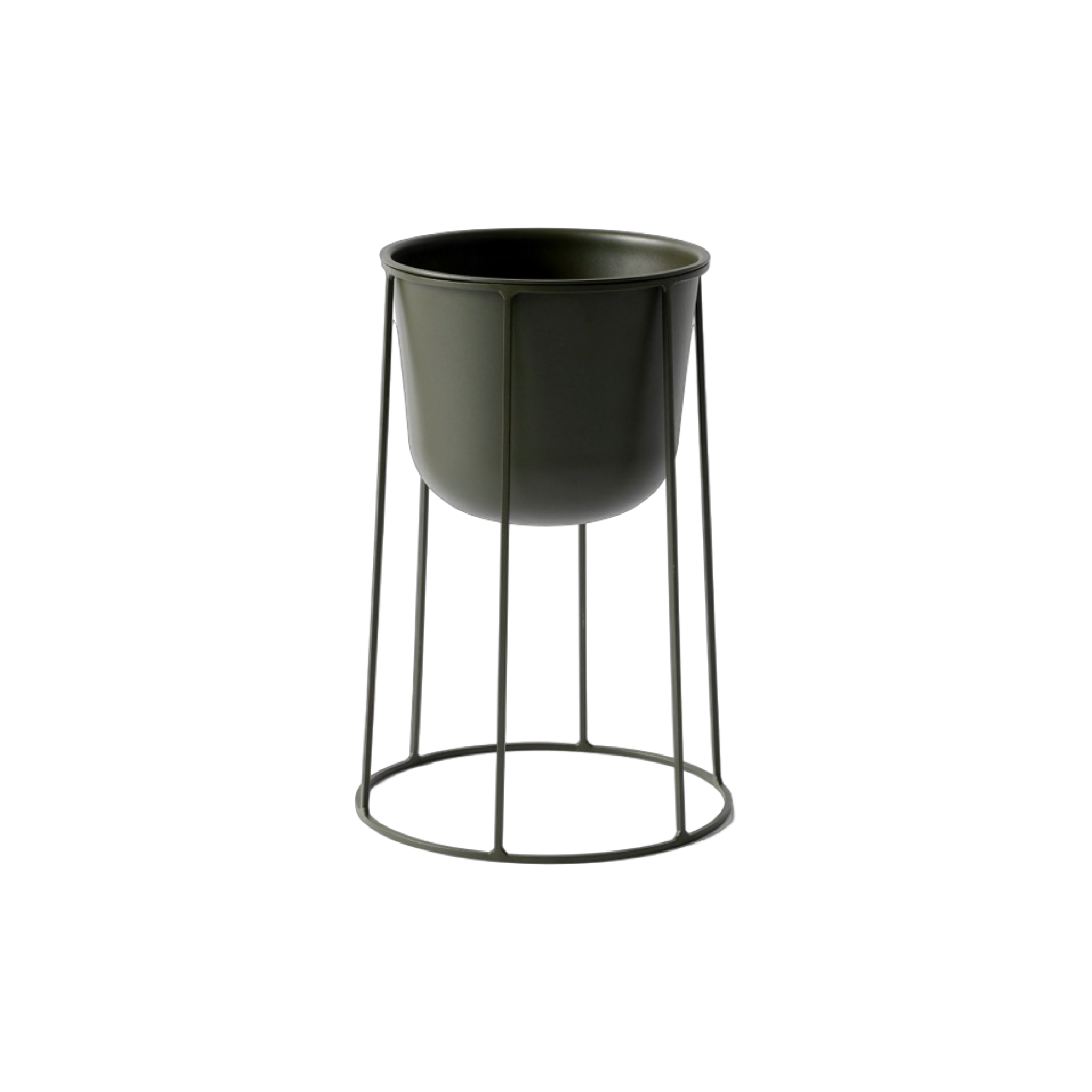 Audo Copenhagen Wire Plant Pot & Stand