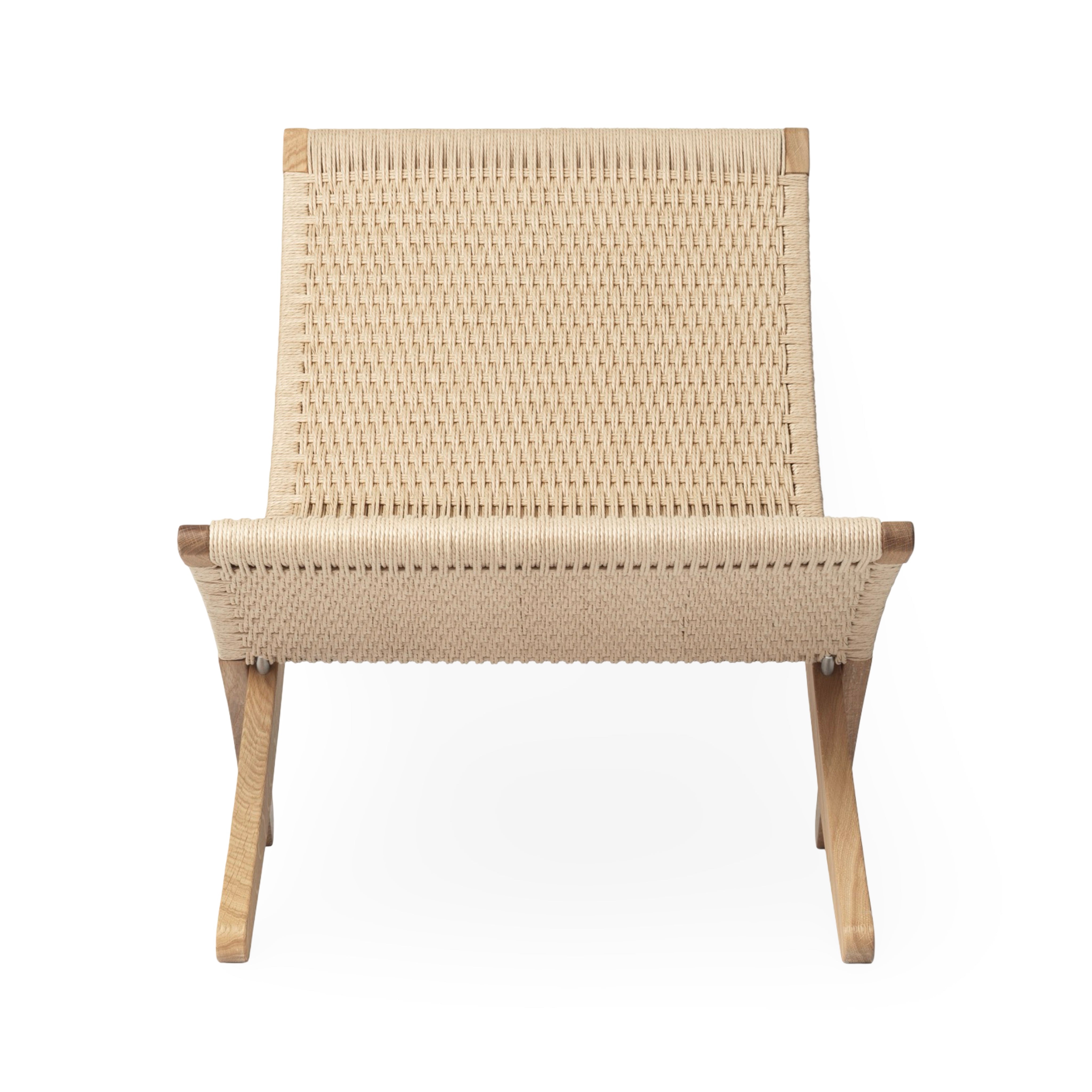 Carl Hansen & Son Cuba Lounge Chair - Paper Cord