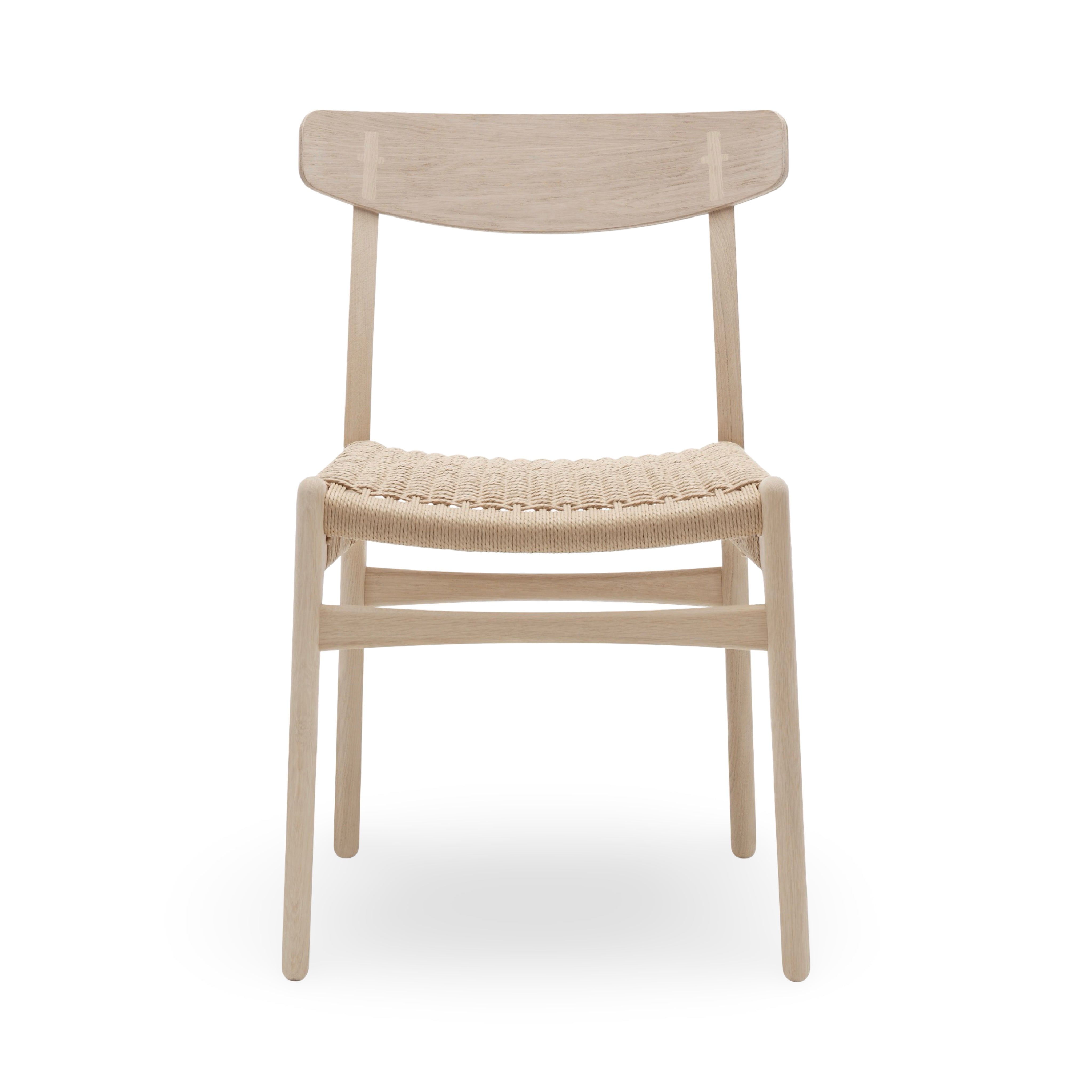 Carl Hansen & Son CH23 Dining Chair - Soaped Oak (Ex-Display)