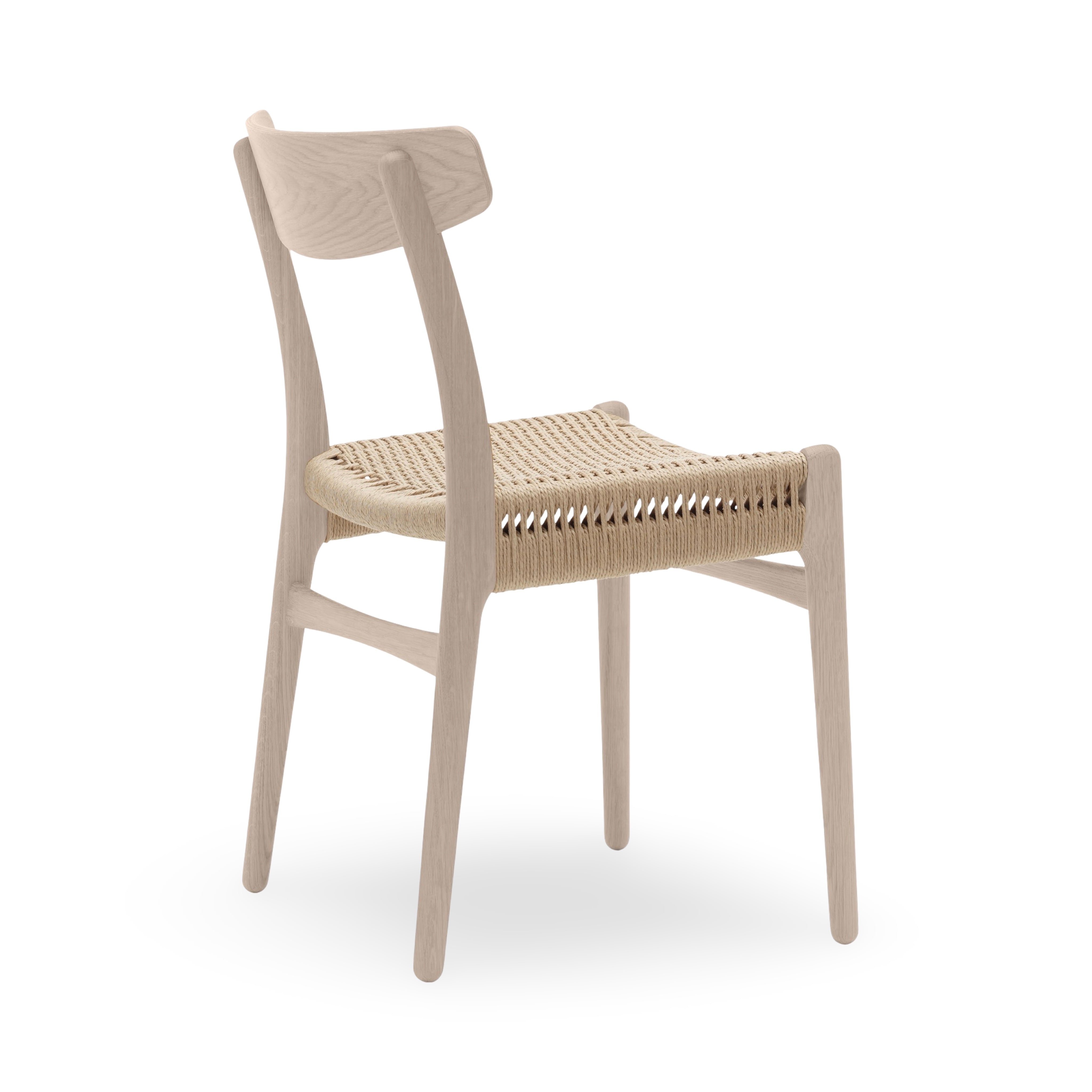 Carl Hansen & Son CH23 Dining Chair - Soaped Oak (Ex-Display)