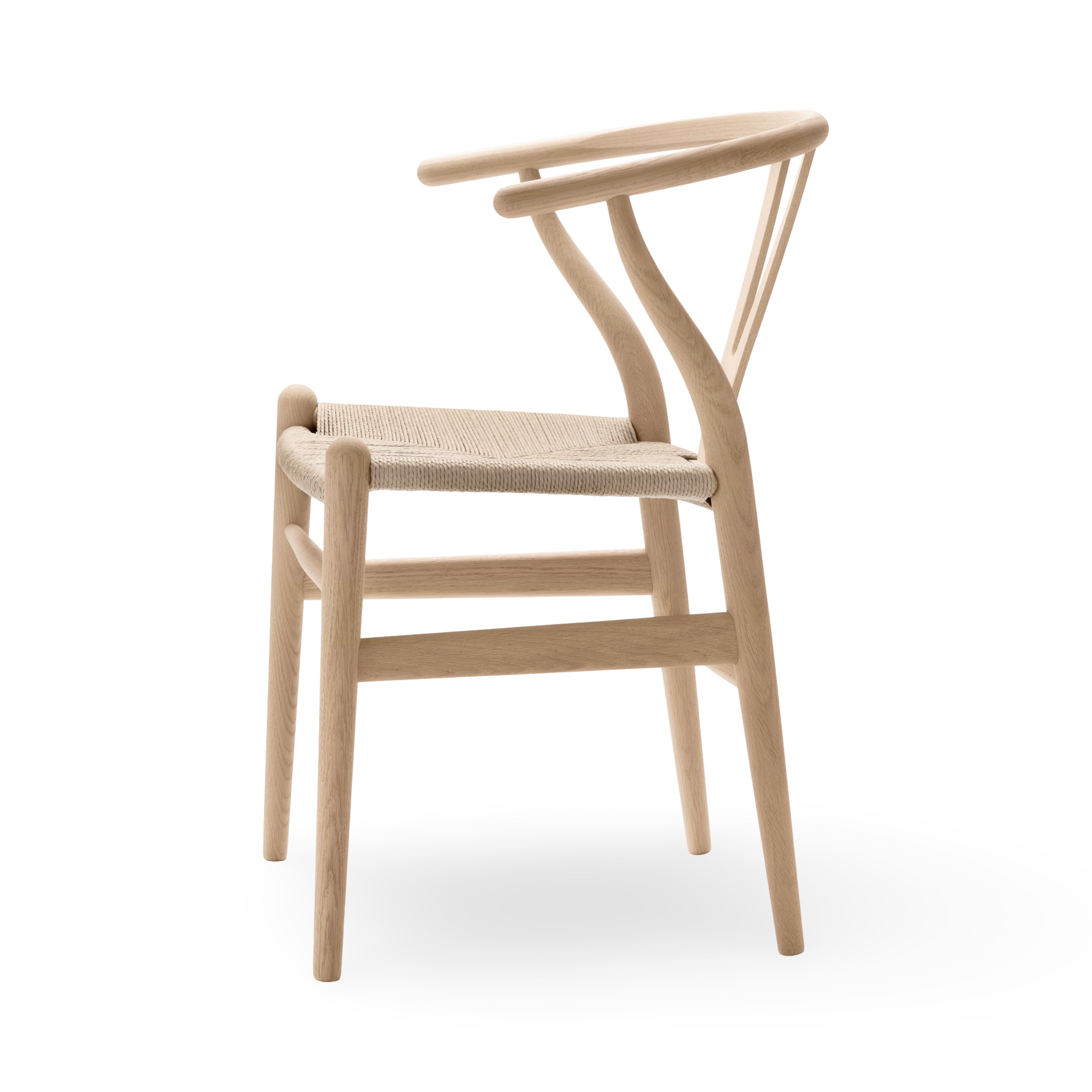 Carl Hansen & Son CH24 Wishbone Chair - White Oiled Oak (Ex-Display)