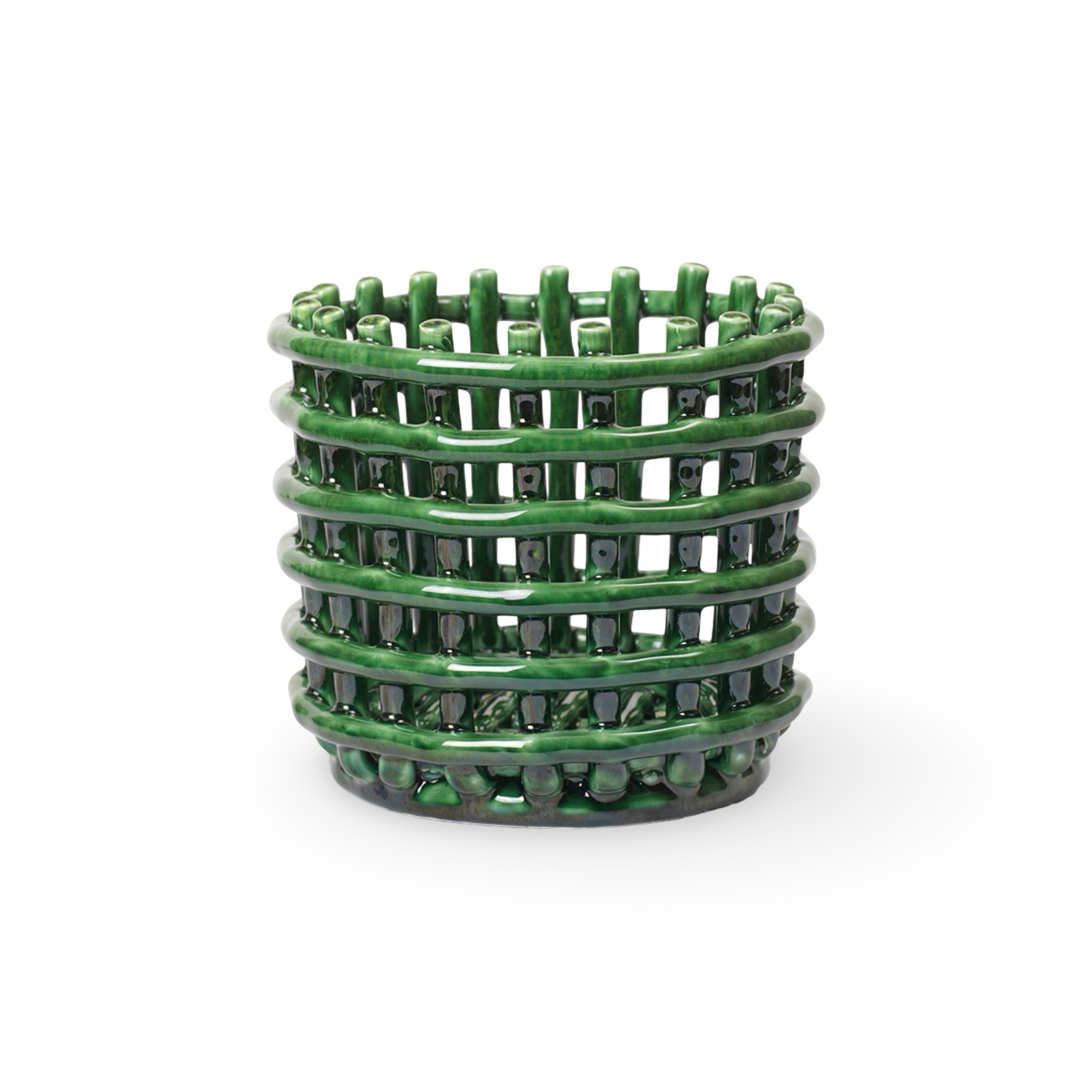 Ferm Living Ceramic Basket - Small