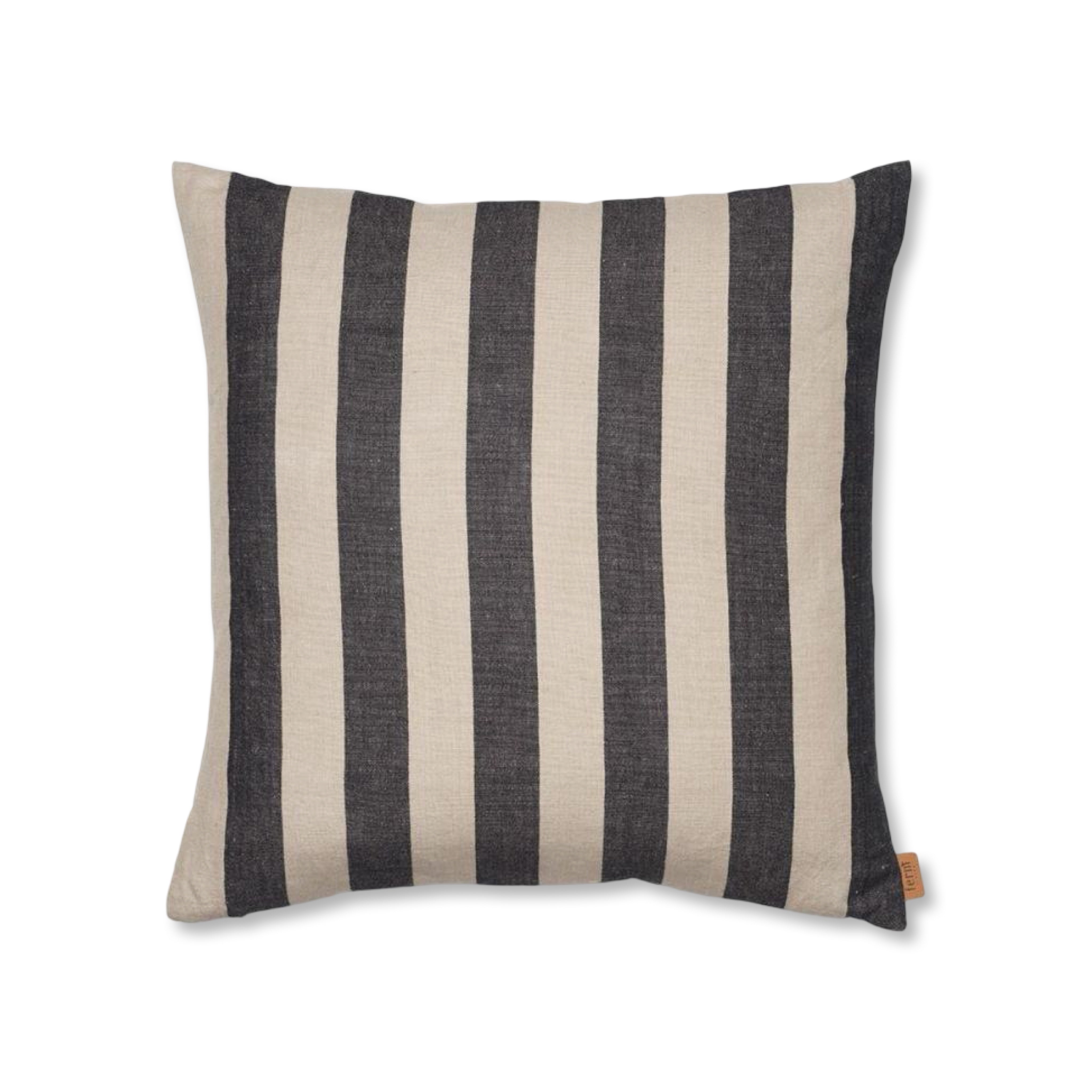 Ferm Living Grand Cushion - Sand/Black