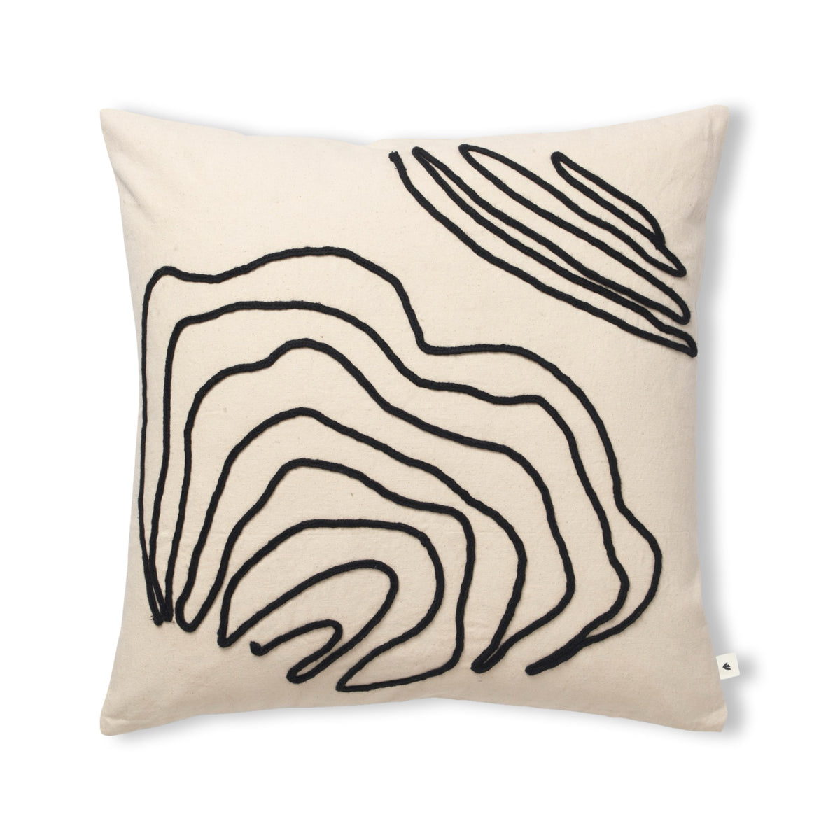 Ferm Living Jot Cushion Cover - Natural