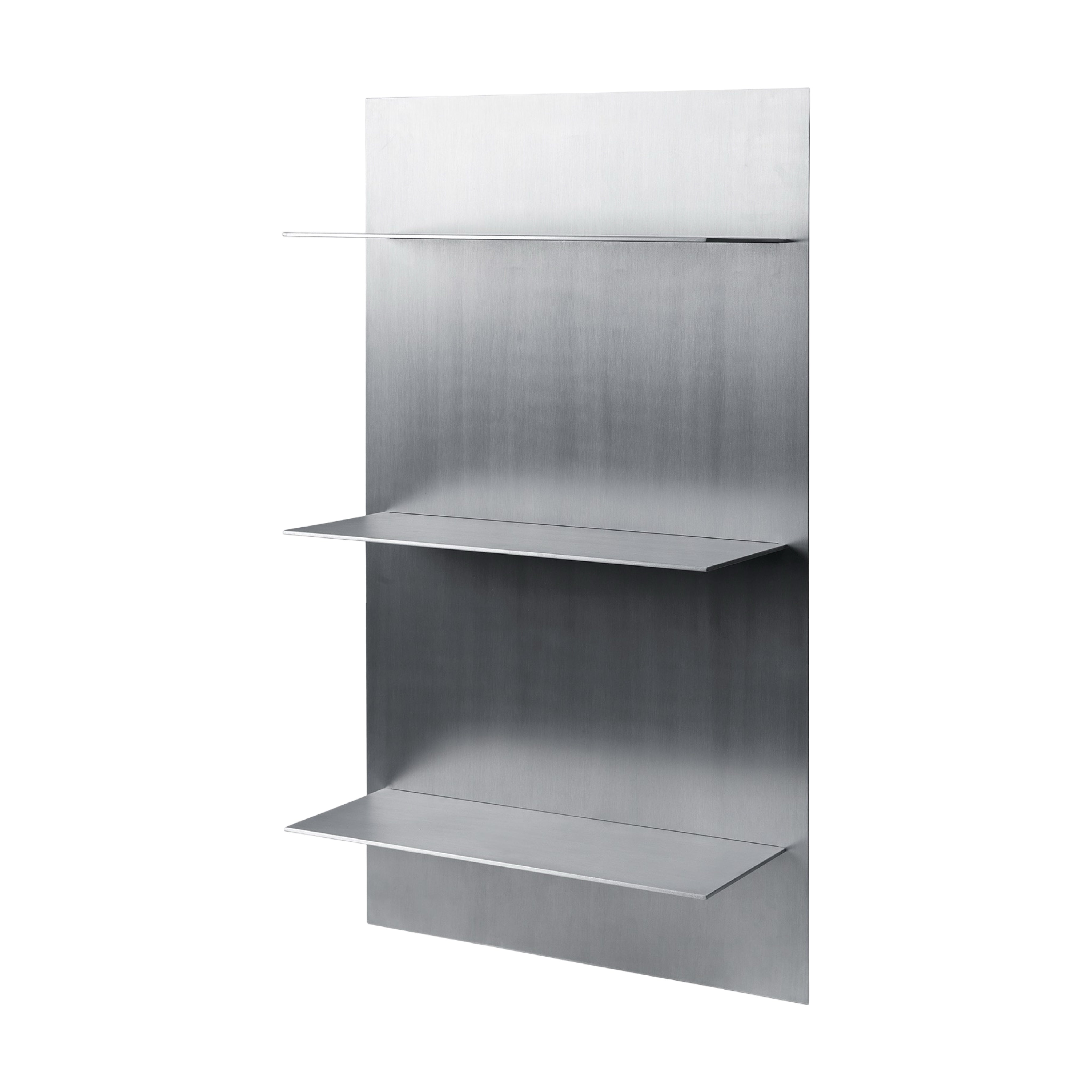 Ferm Living Lager Wall Shelf - Triple in Aluminium