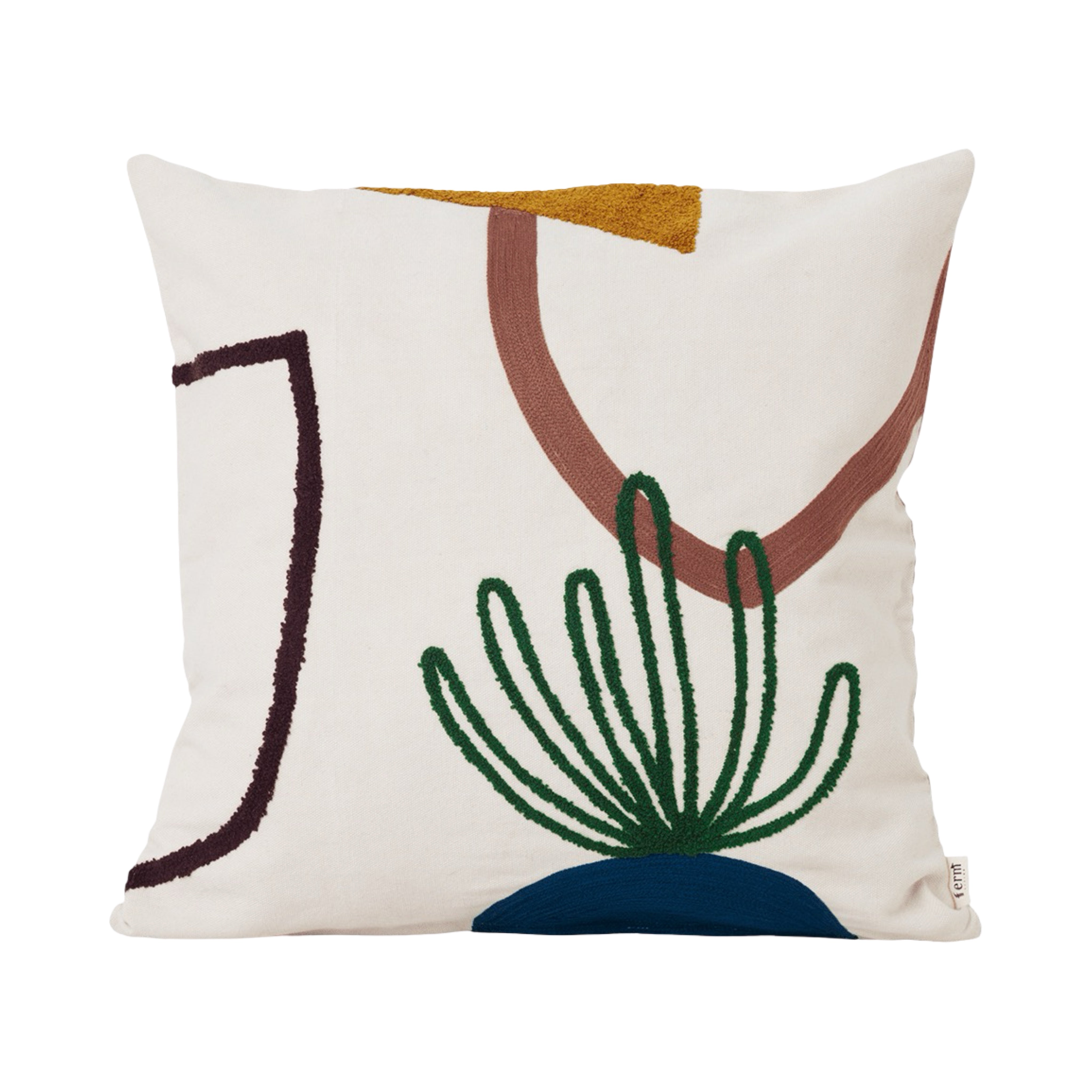 Ferm Living Mirage Cushion - Island