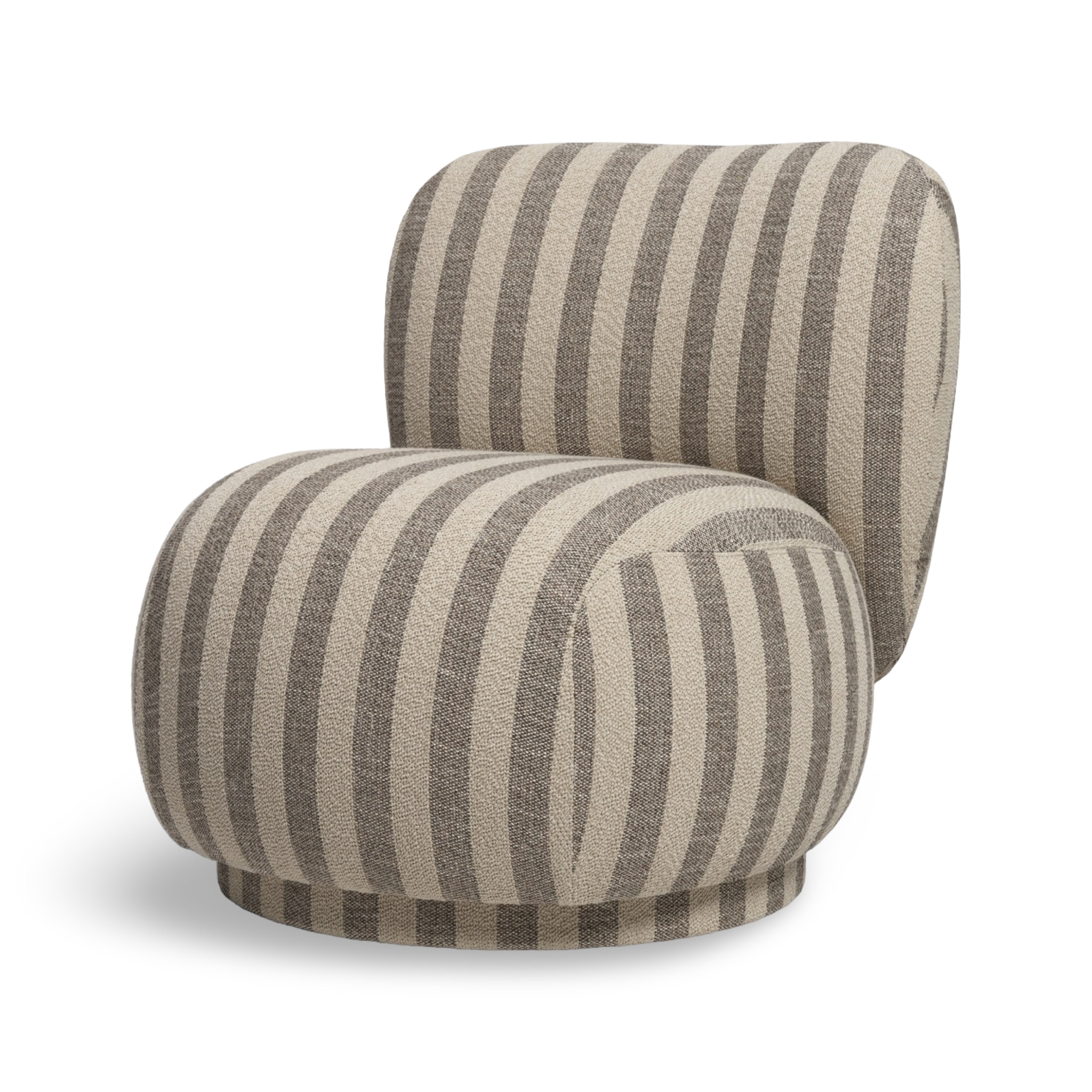Ferm Living Rico Piccolo Lounge Chair with Swivel - Louisiana