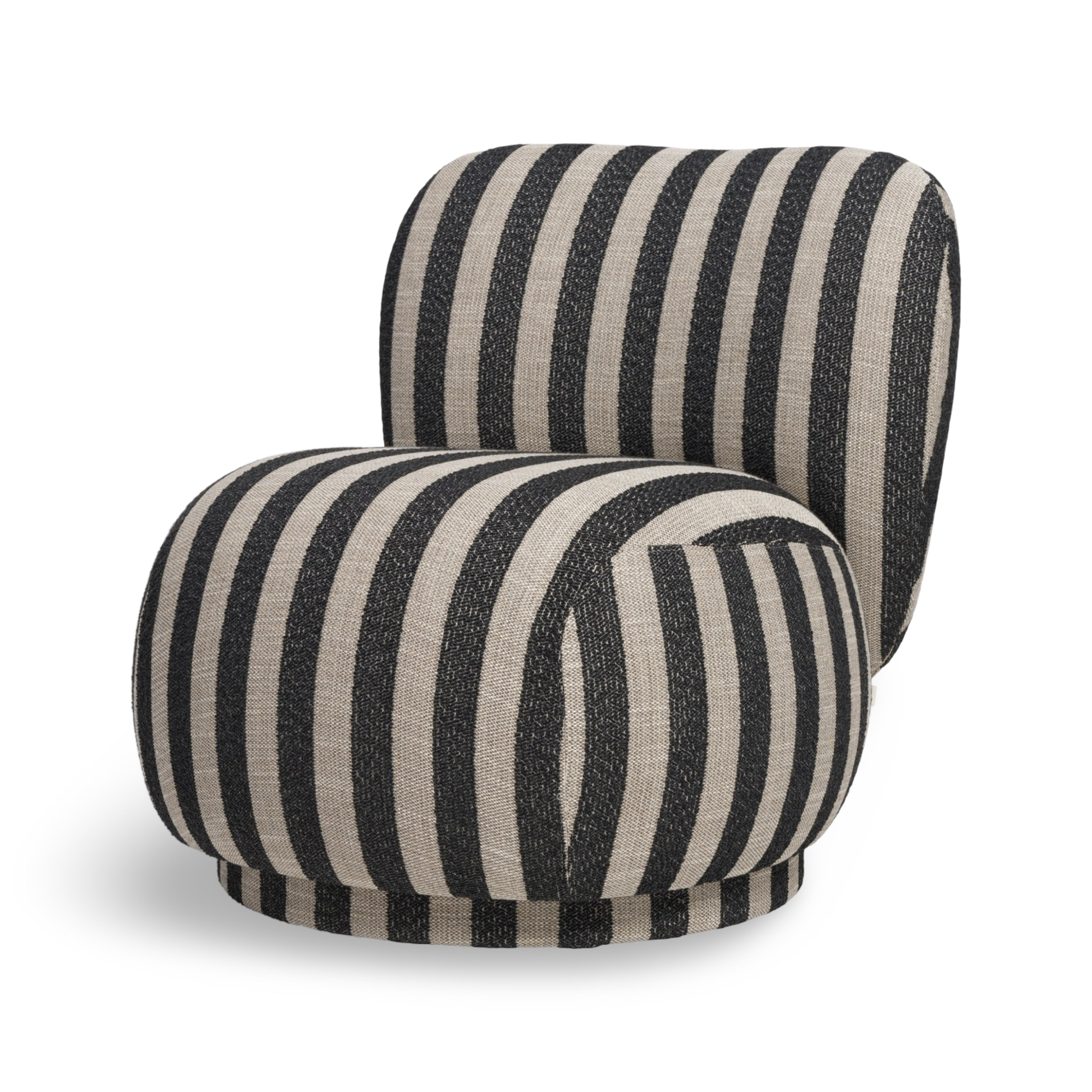 Ferm Living Rico Piccolo Lounge Chair with Swivel - Louisiana
