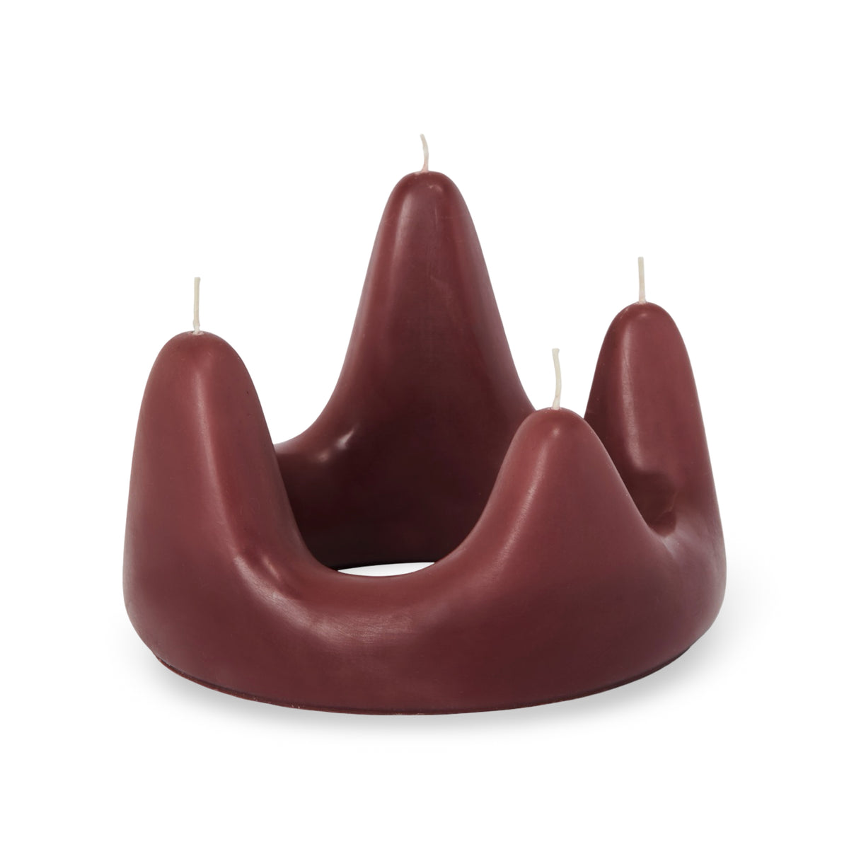 Ferm Living Stala Candle Ring - Dark Grape