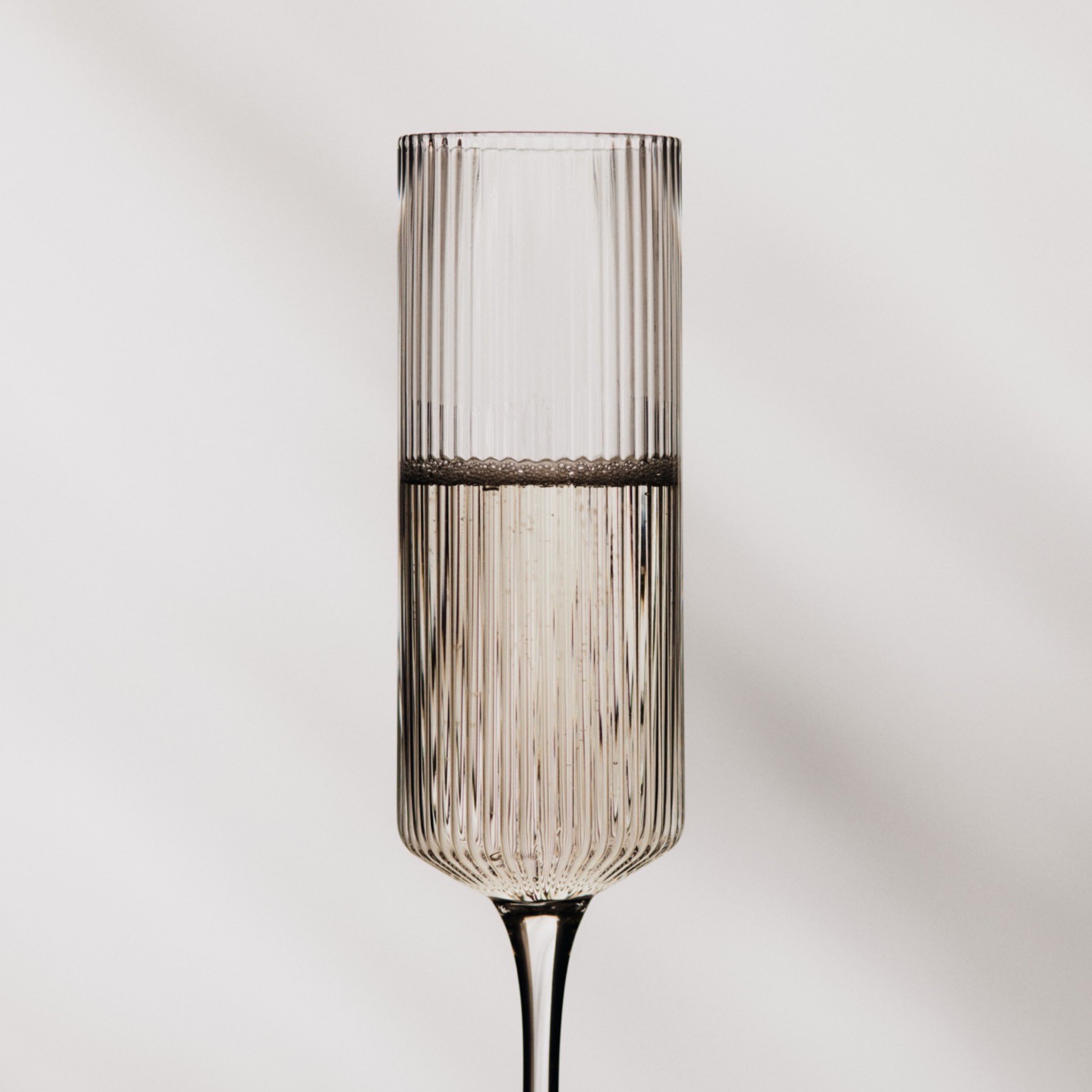 Ferm Living Ripple Champagne Flutes - Set of 2