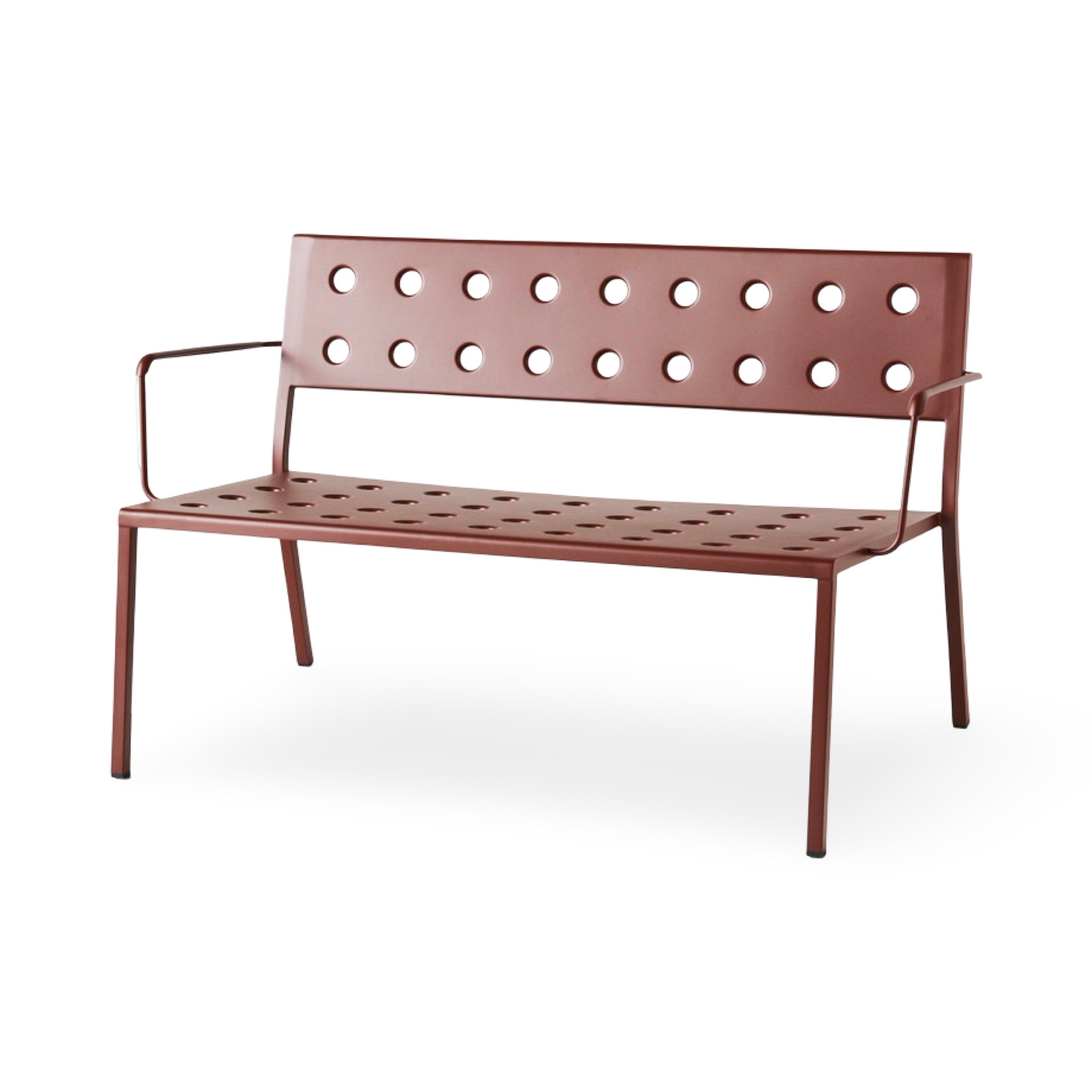 HAY Balcony Lounge Bench - With Armrest