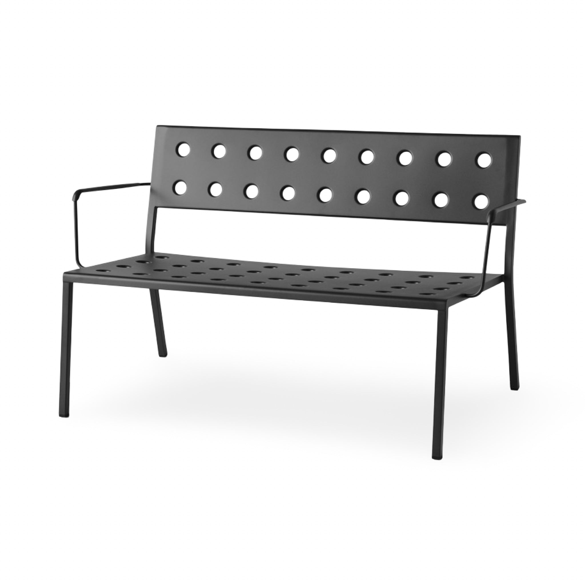 HAY Balcony Lounge Bench - With Armrest