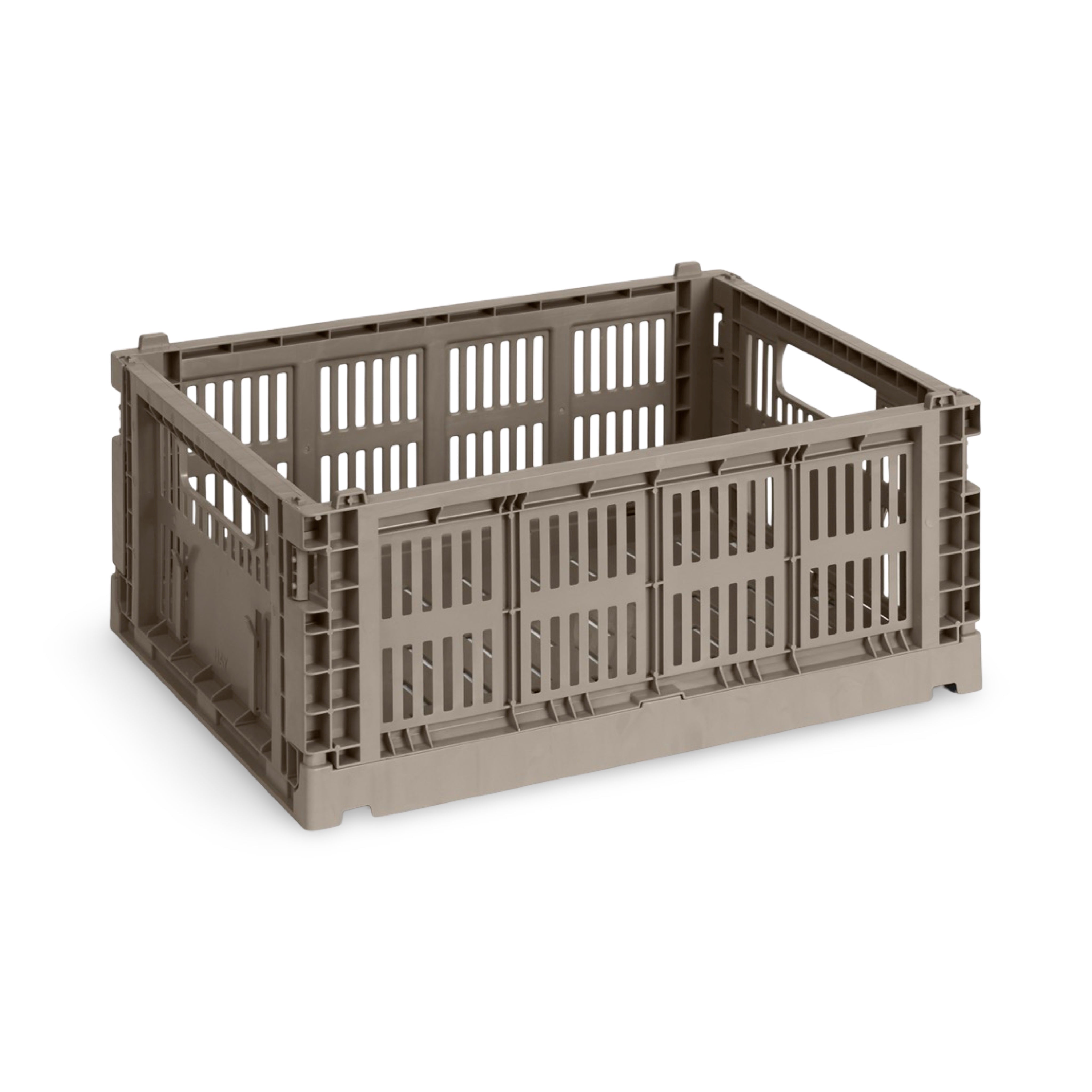 HAY Colour Crate - Medium - Warm Grey