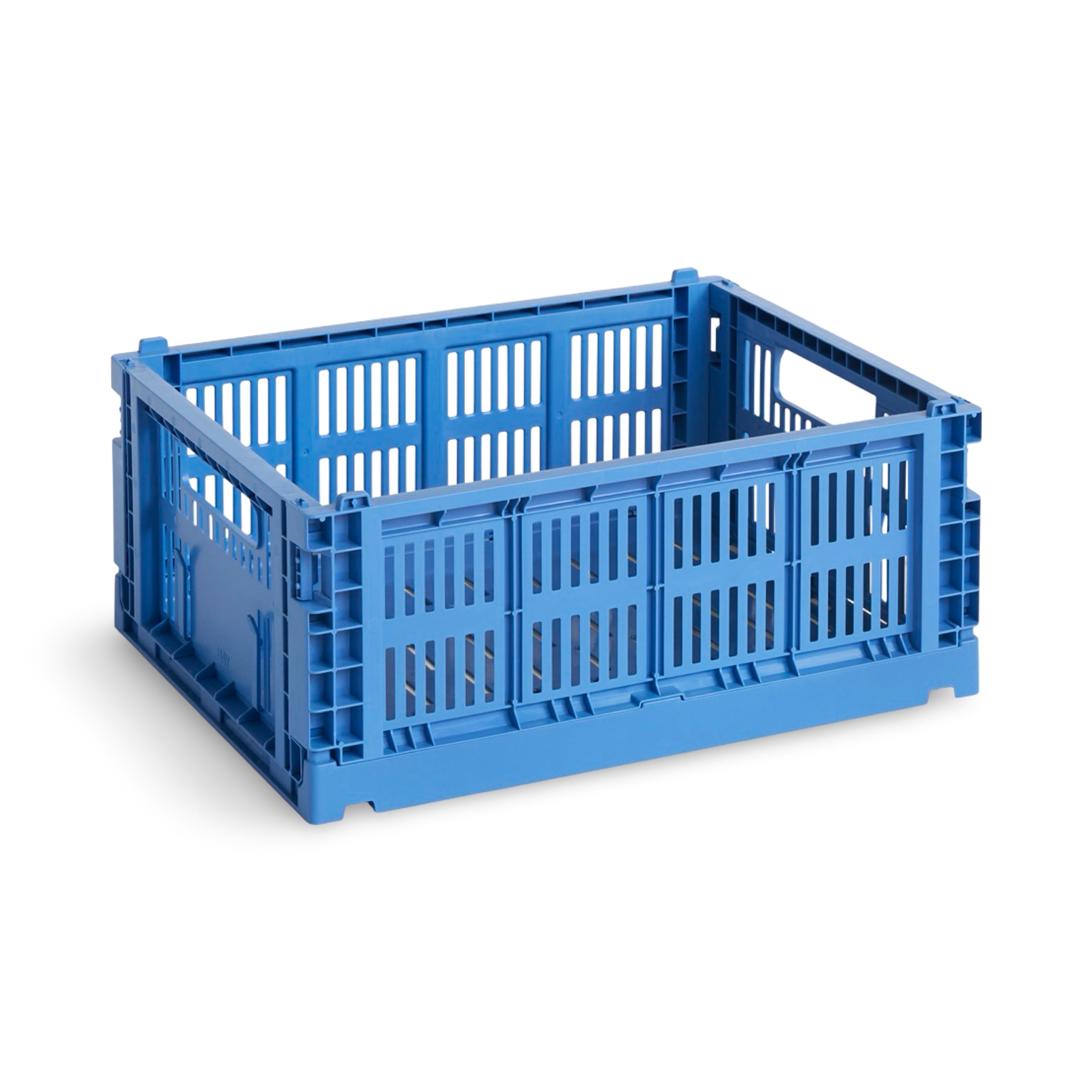 HAY Colour Crate - Medium - Electric Blue