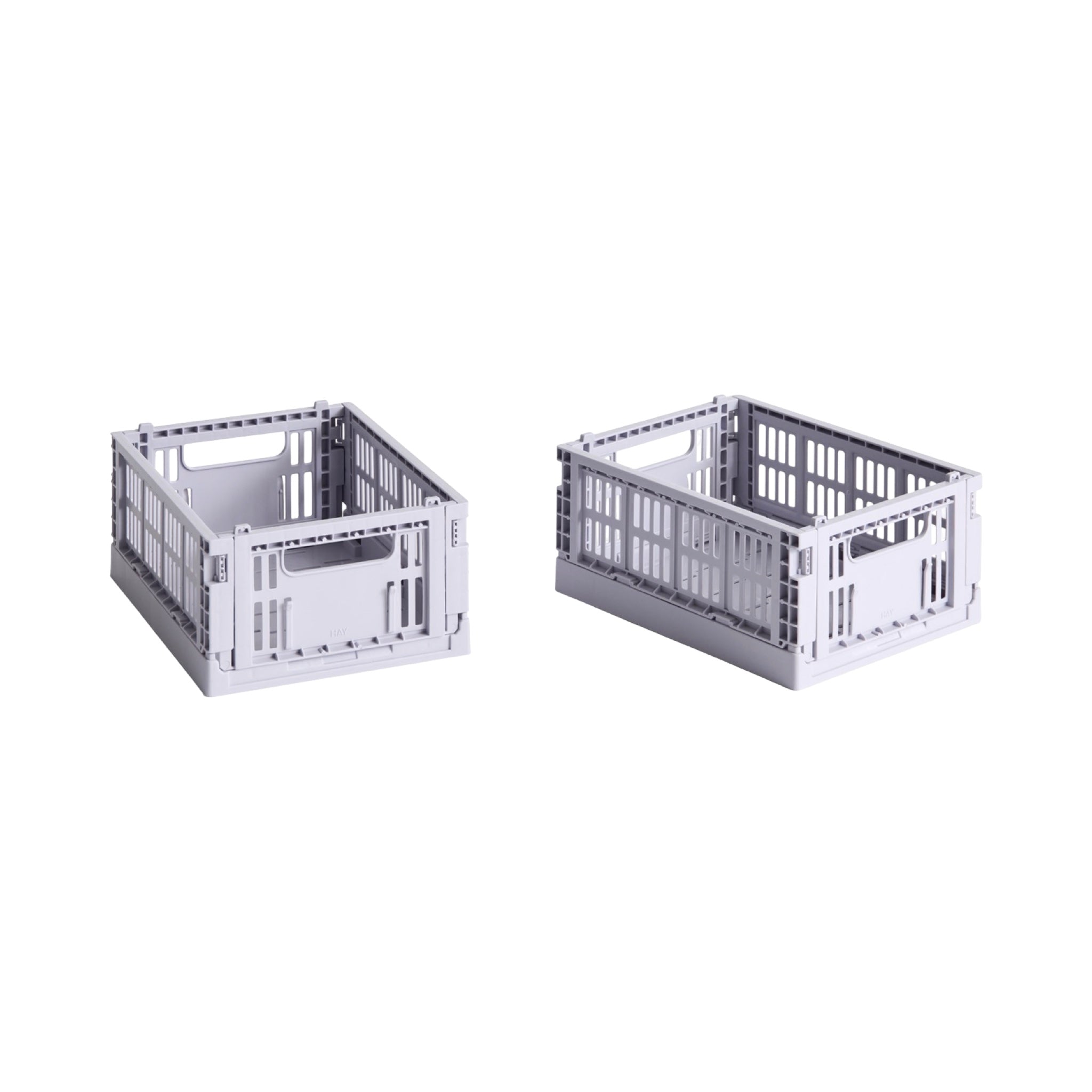 HAY Colour Crate Mini - Set of 2 in Lavender