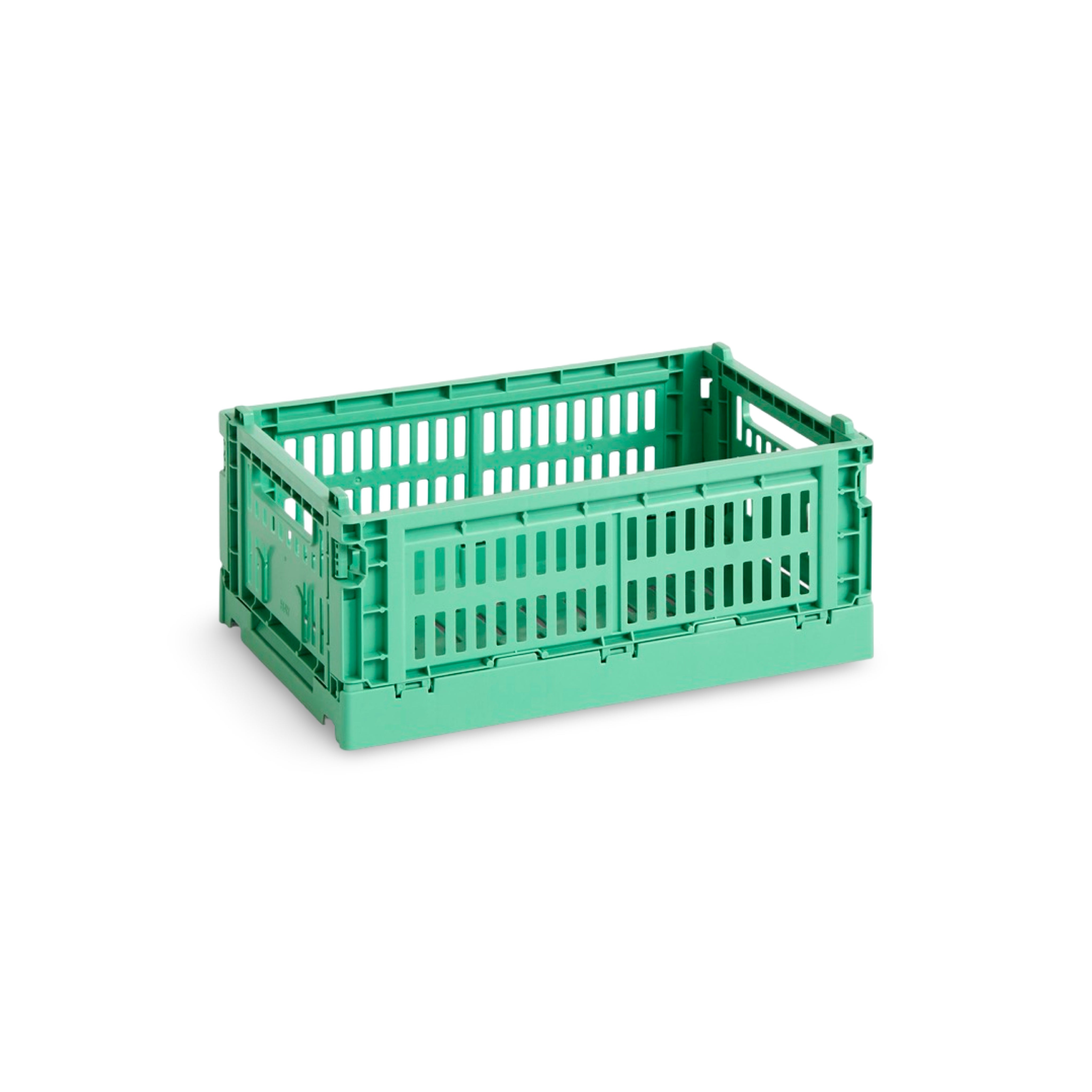 HAY Colour Crate - Small - Dark Mint