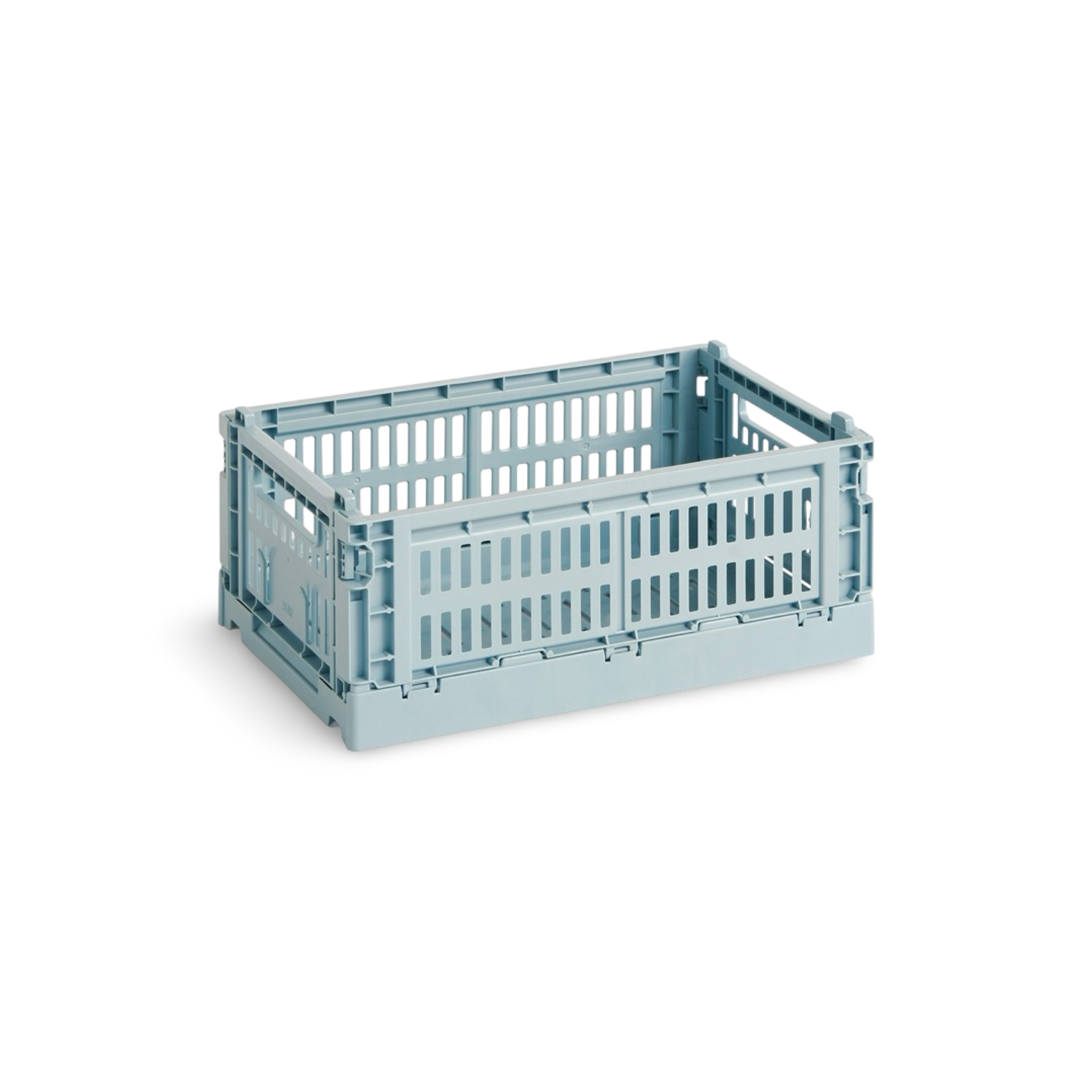 HAY Colour Crate - Small - Dusty Blue