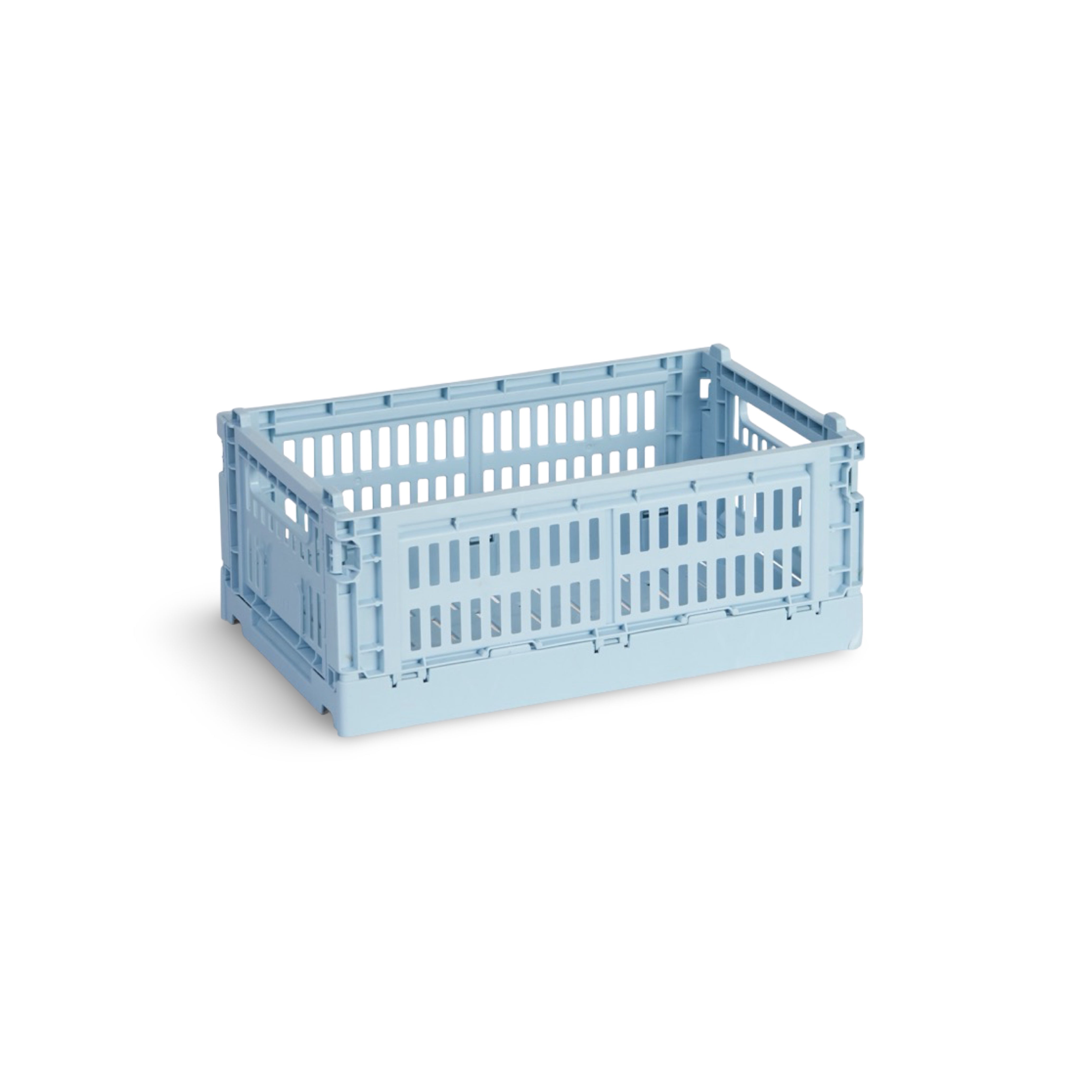 HAY Colour Crate - Small - Soft Blue