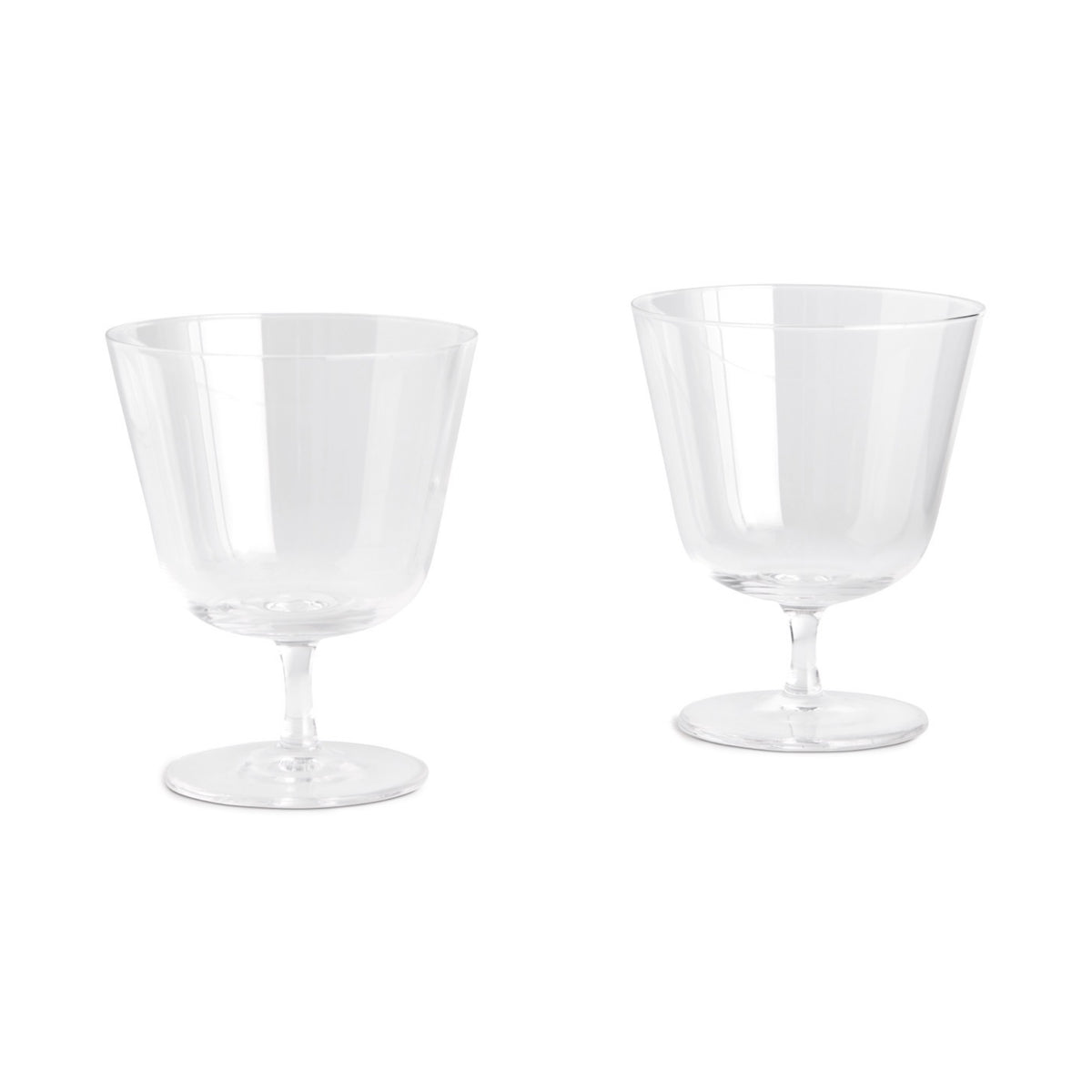 HAY Curve Stem Glass - Set of 2 - Small
