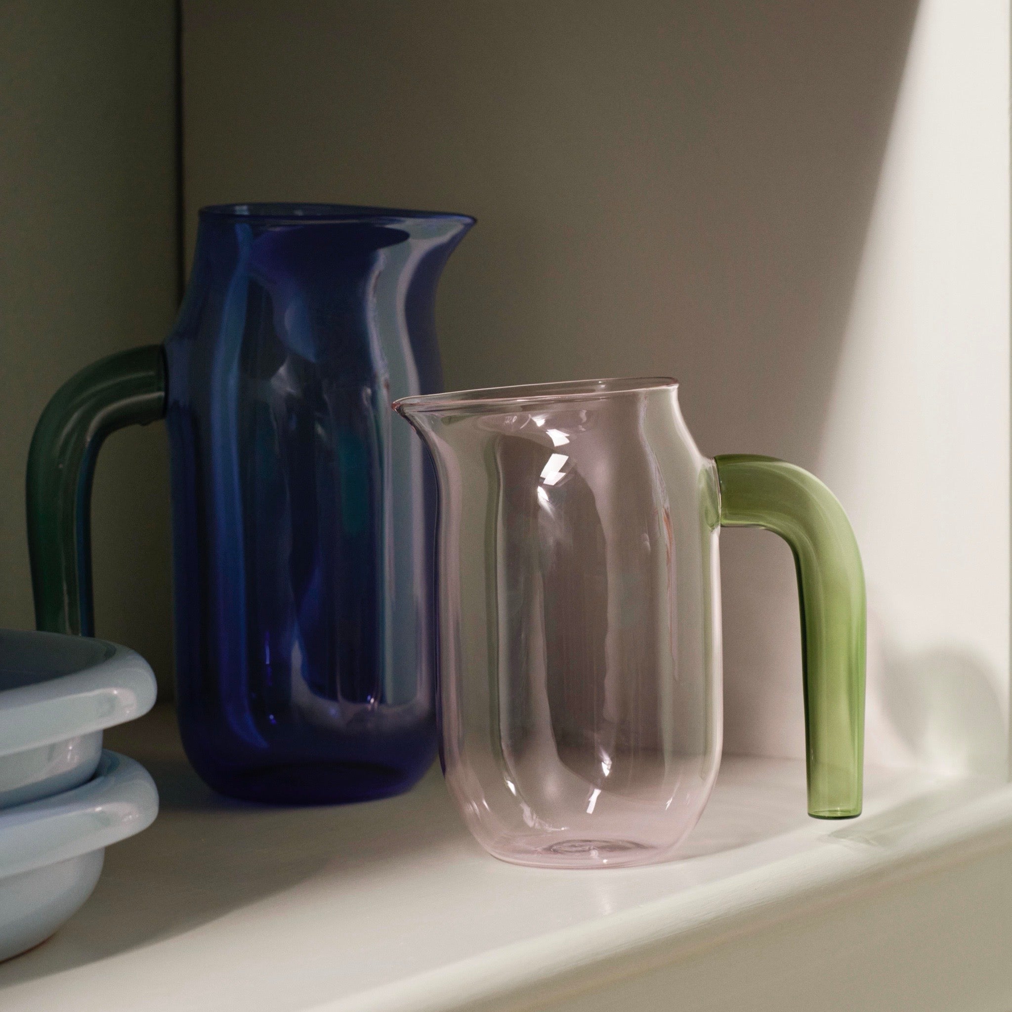 HAY Jug Small - Pink & Green