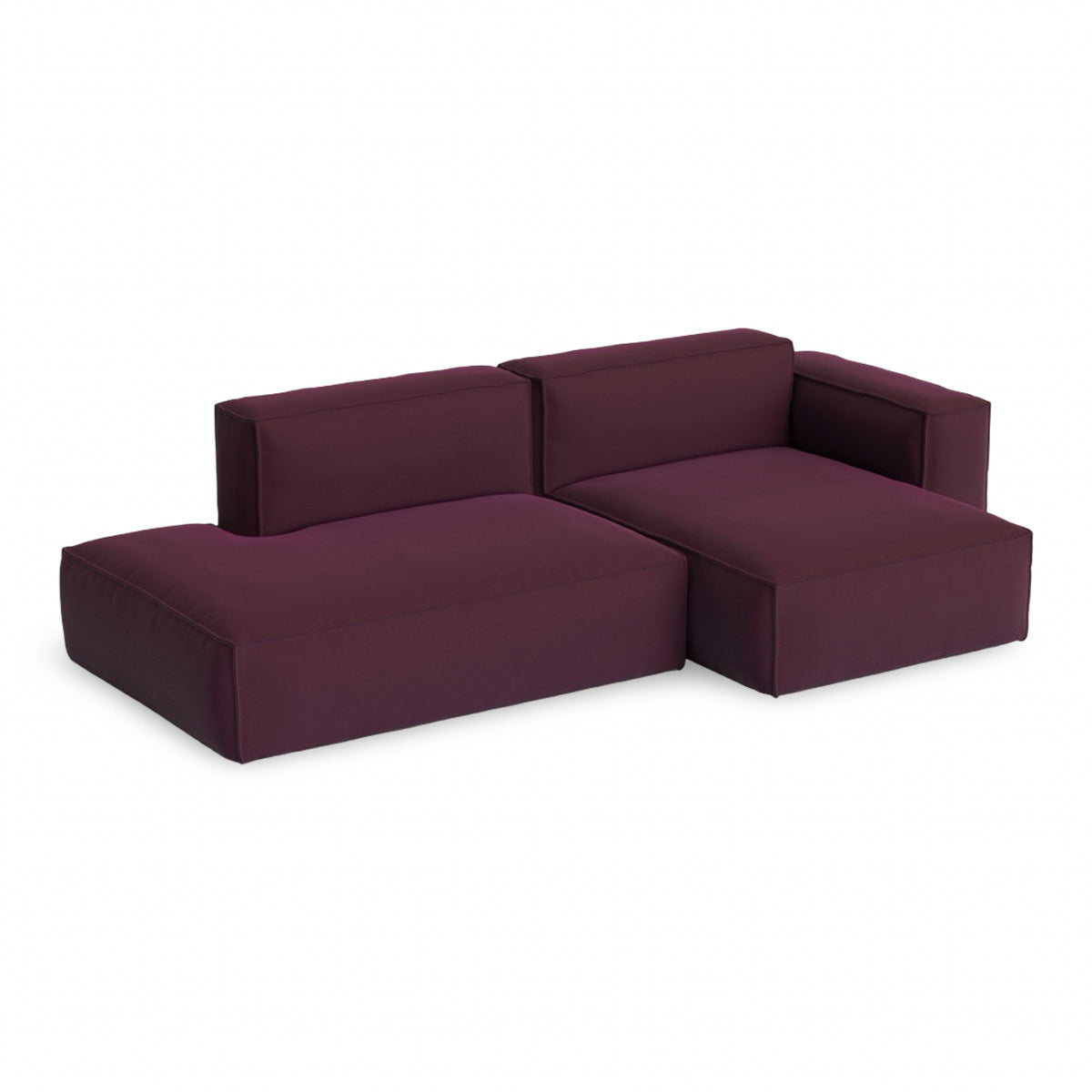 HAY Mags Soft - Low Armrest w. Removable Cover - 2.5-Seater Sofa Combination 3