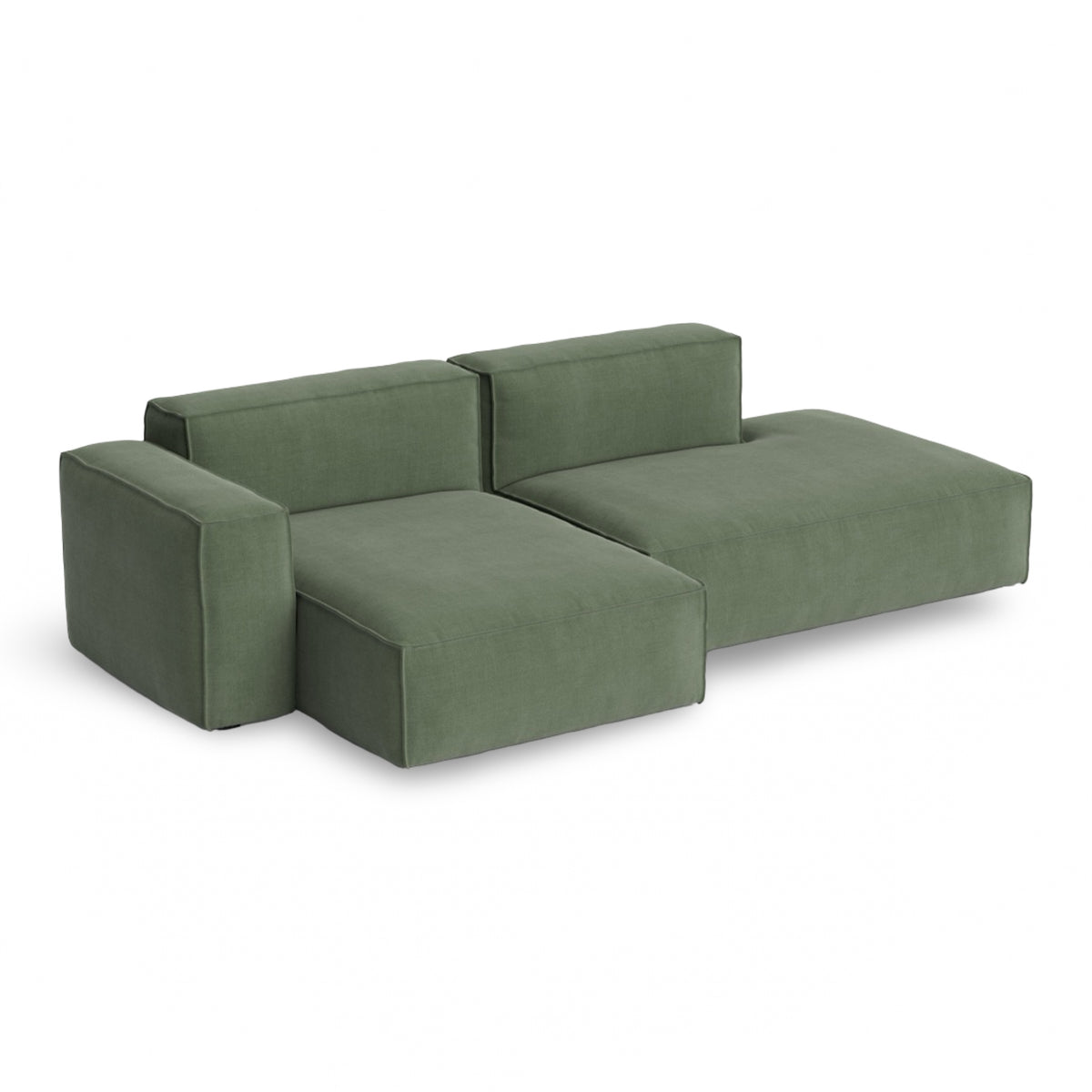 HAY Mags Soft - Low Armrest w. Removable Cover - 2.5-Seater Sofa Combination 3