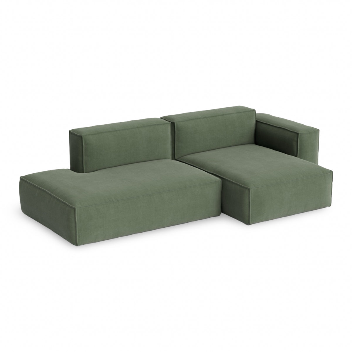 HAY Mags Soft - Low Armrest w. Removable Cover - 2.5-Seater Sofa Combination 3