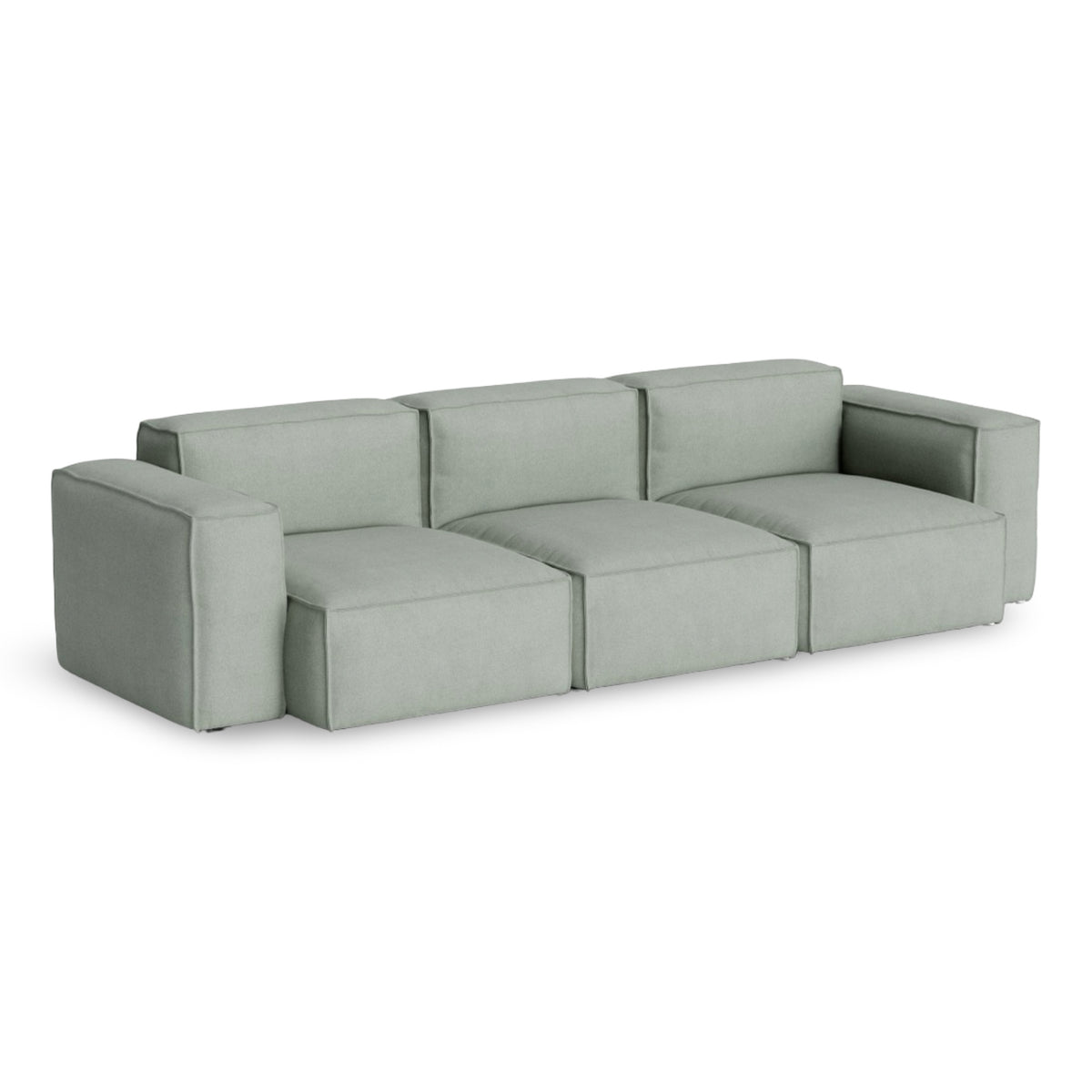 HAY Mags Soft - Low Armrest w. Removable Cover - 3-Seater Sofa Combination 1