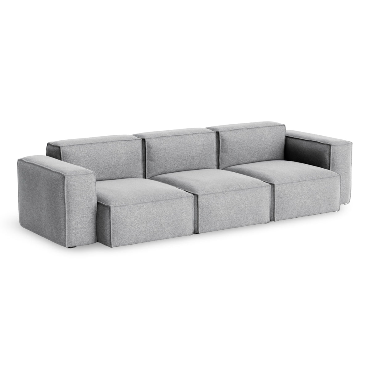 HAY Mags Soft - Low Armrest w. Removable Cover - 3-Seater Sofa Combination 1