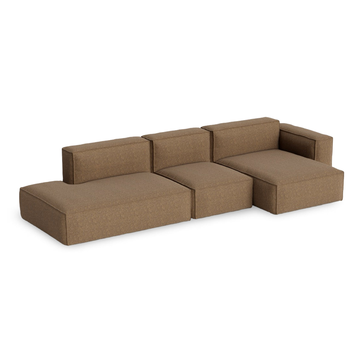HAY Mags Soft - Low Armrest w. Removable Cover - 3-Seater Sofa Combination 4