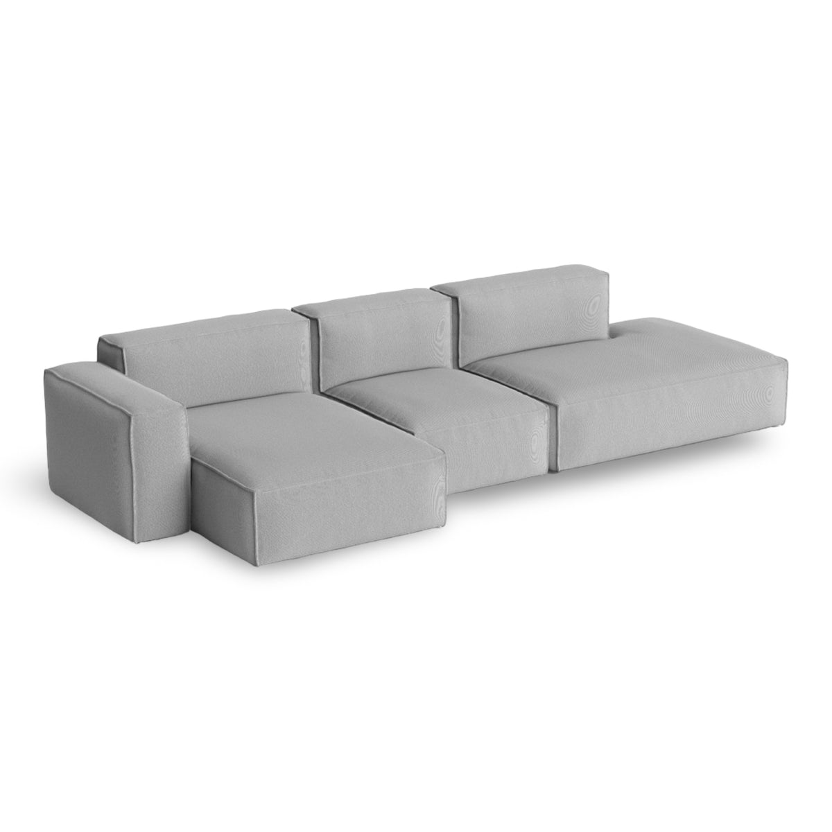 HAY Mags Soft - Low Armrest w. Removable Cover - 3-Seater Sofa Combination 4
