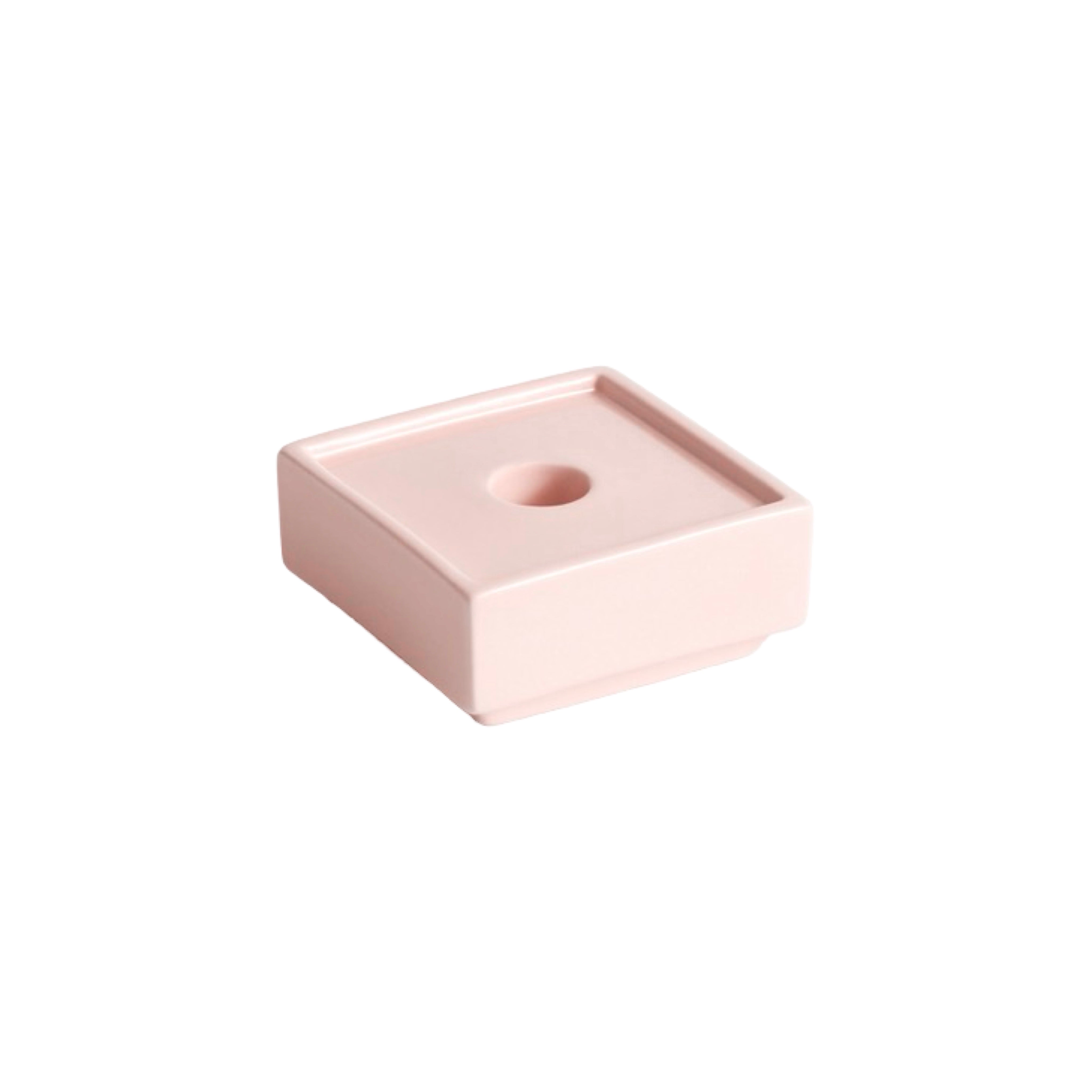HAY Mattone Candle Holder Small - Light Pink
