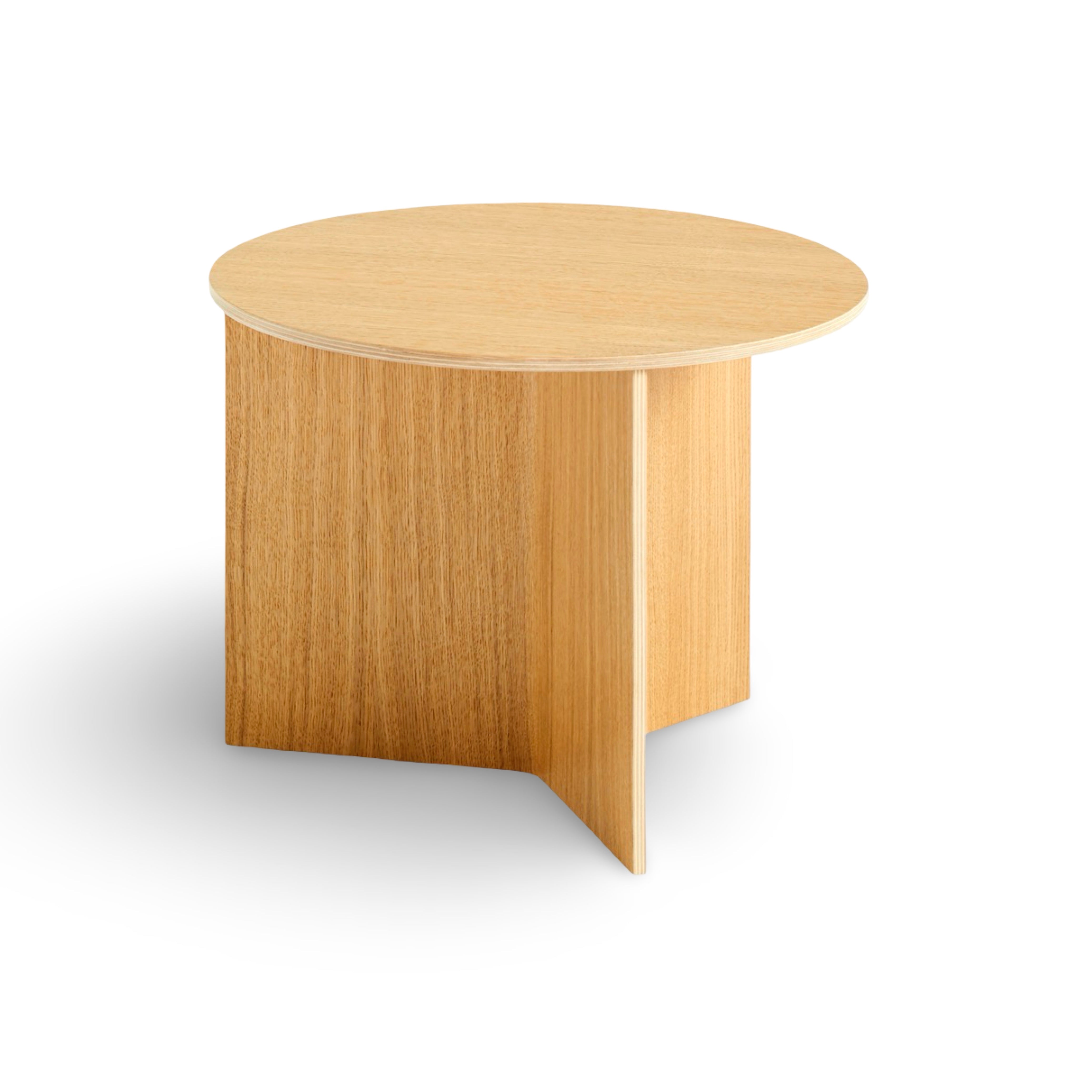 HAY Slit Wood Coffee Table - Ø45cm