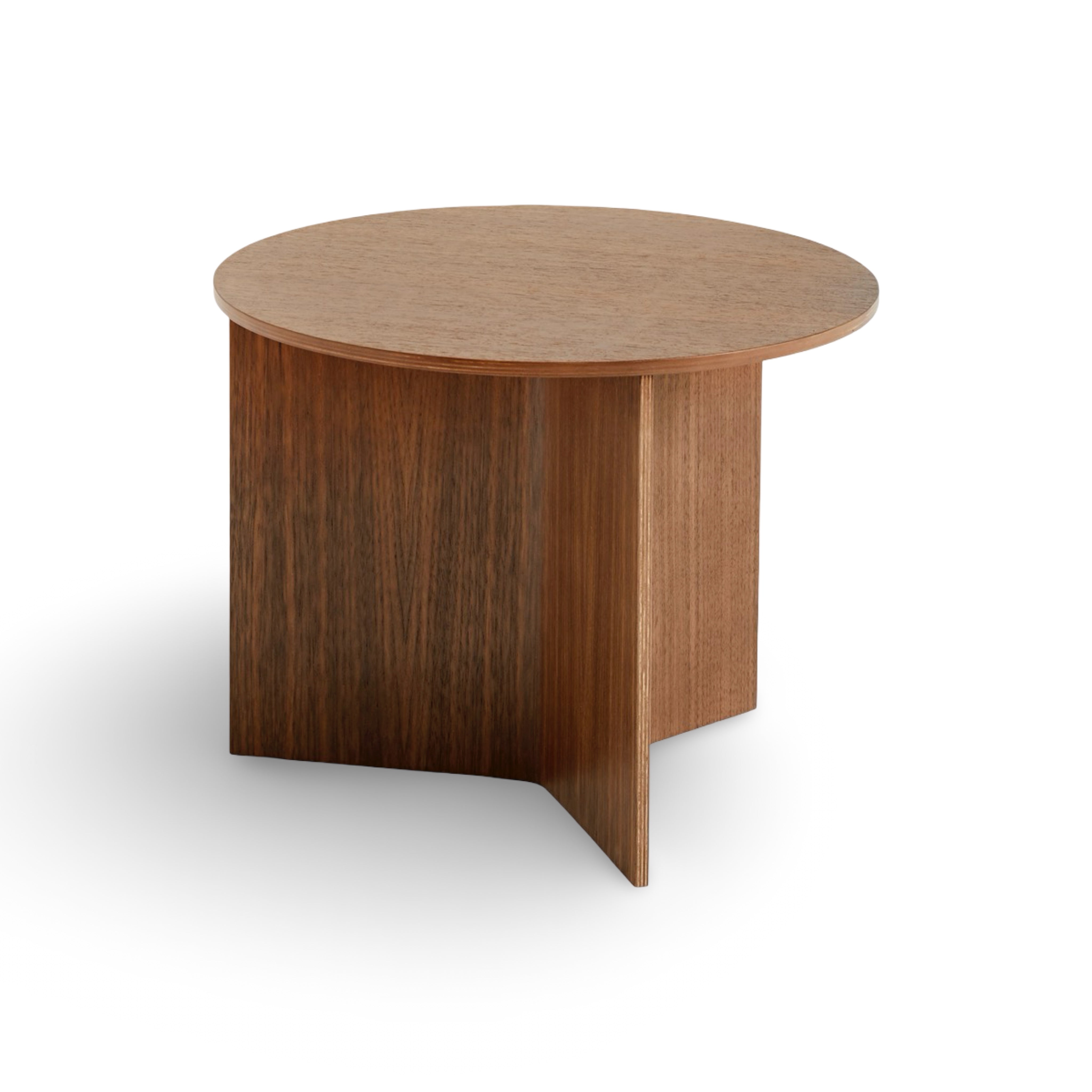 HAY Slit Wood Coffee Table - Ø45cm