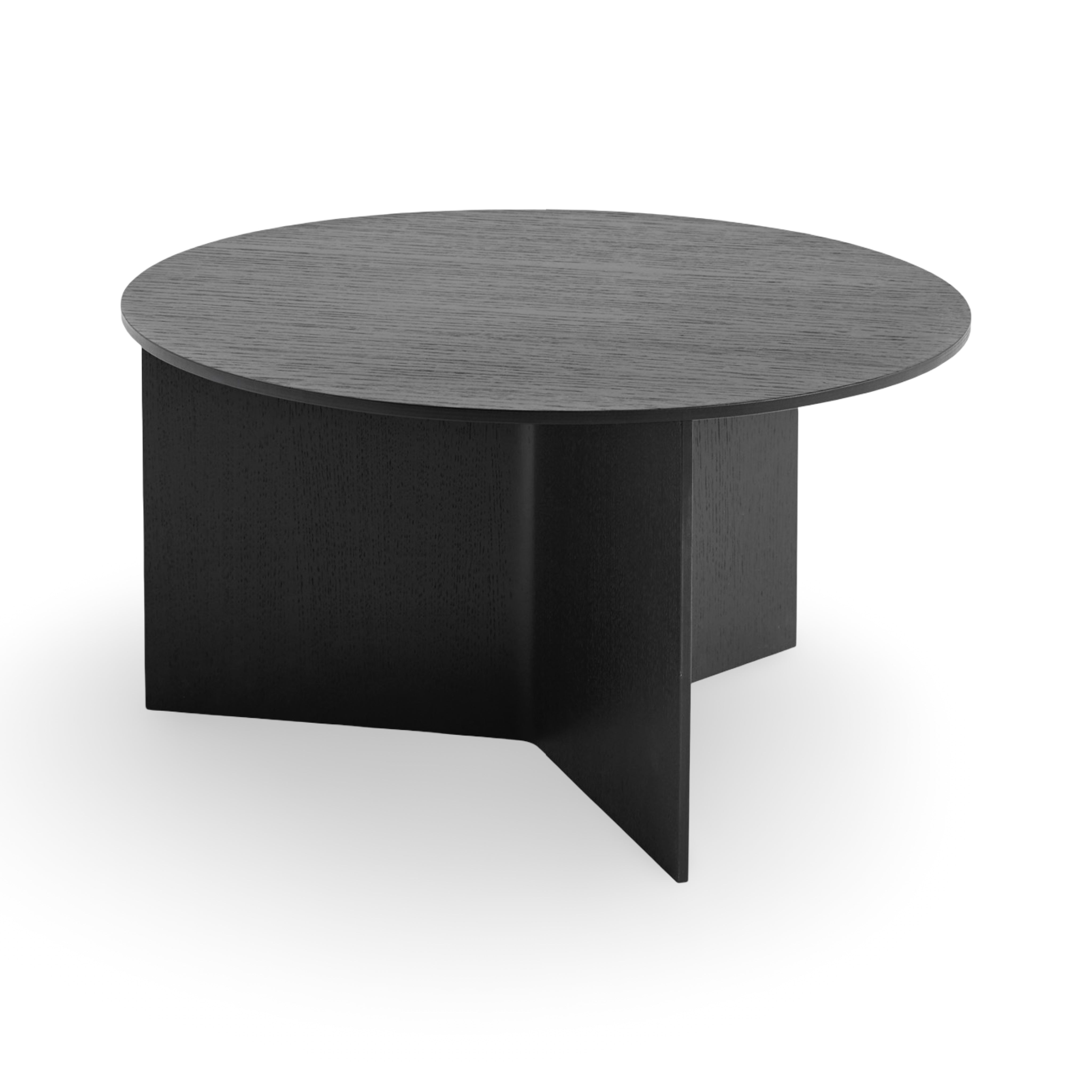 HAY Slit Wood Coffee Table - Ø65cm