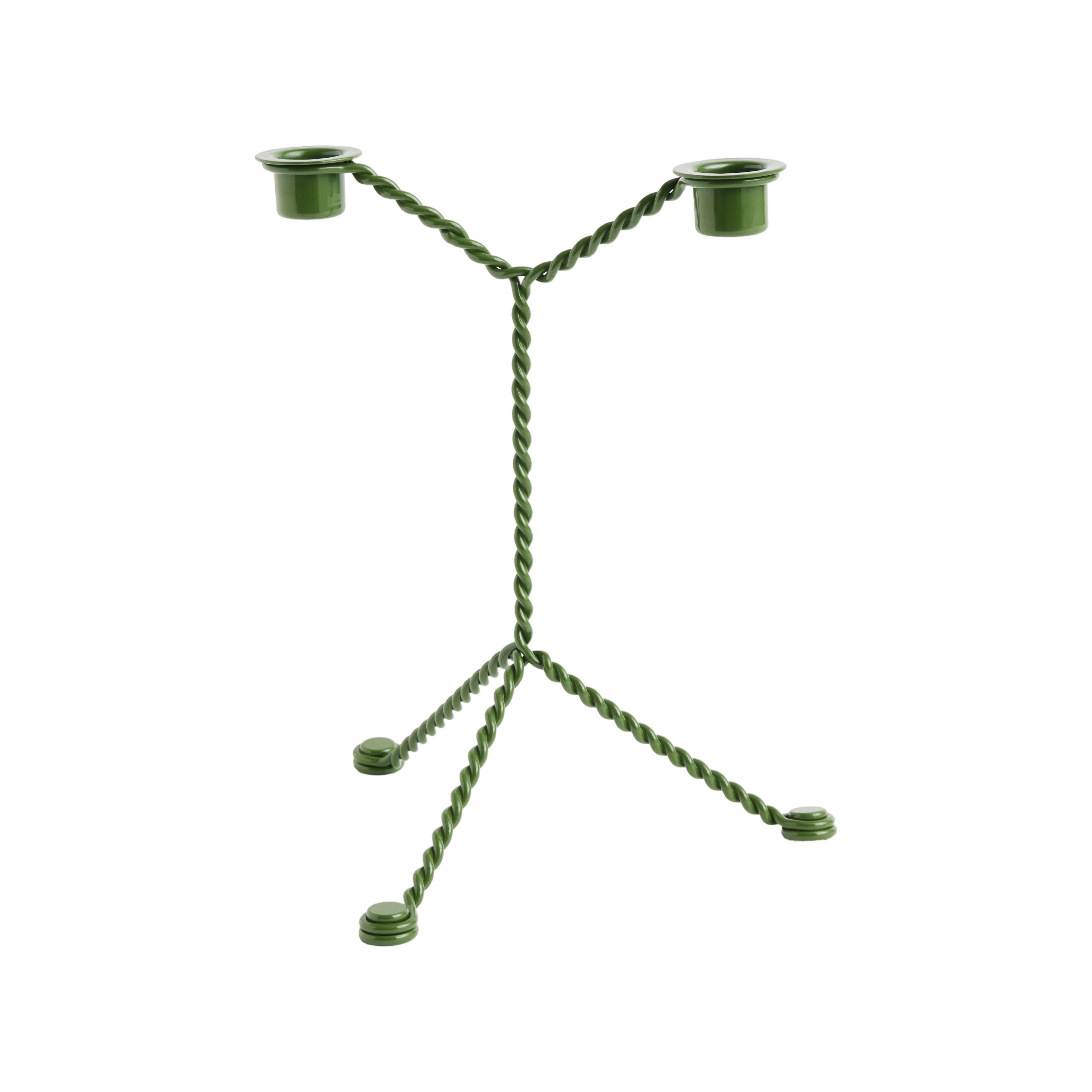 HAY Wire Candle Holder - Green