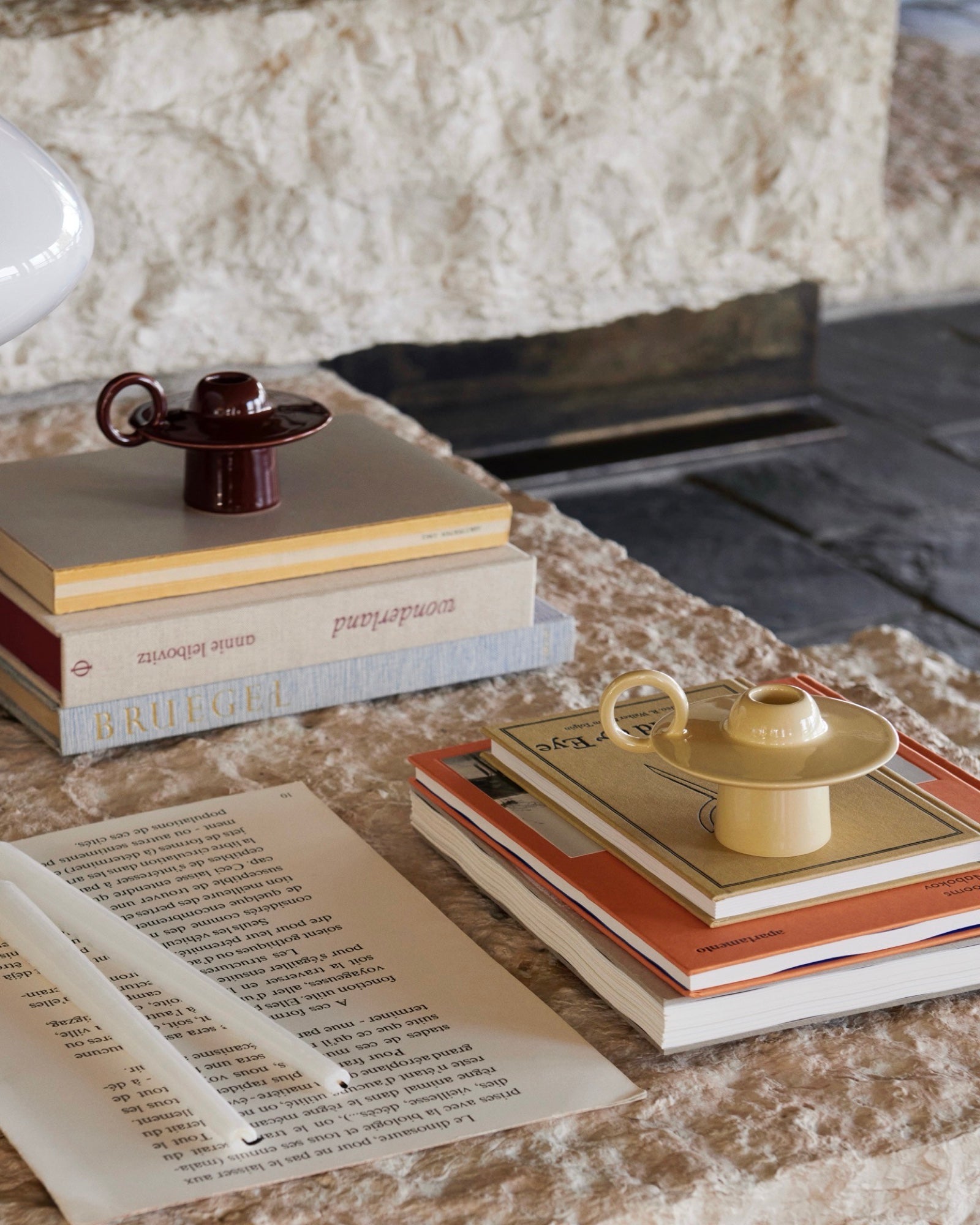 &Tradition Momento Candleholder - Ivory (JH39)