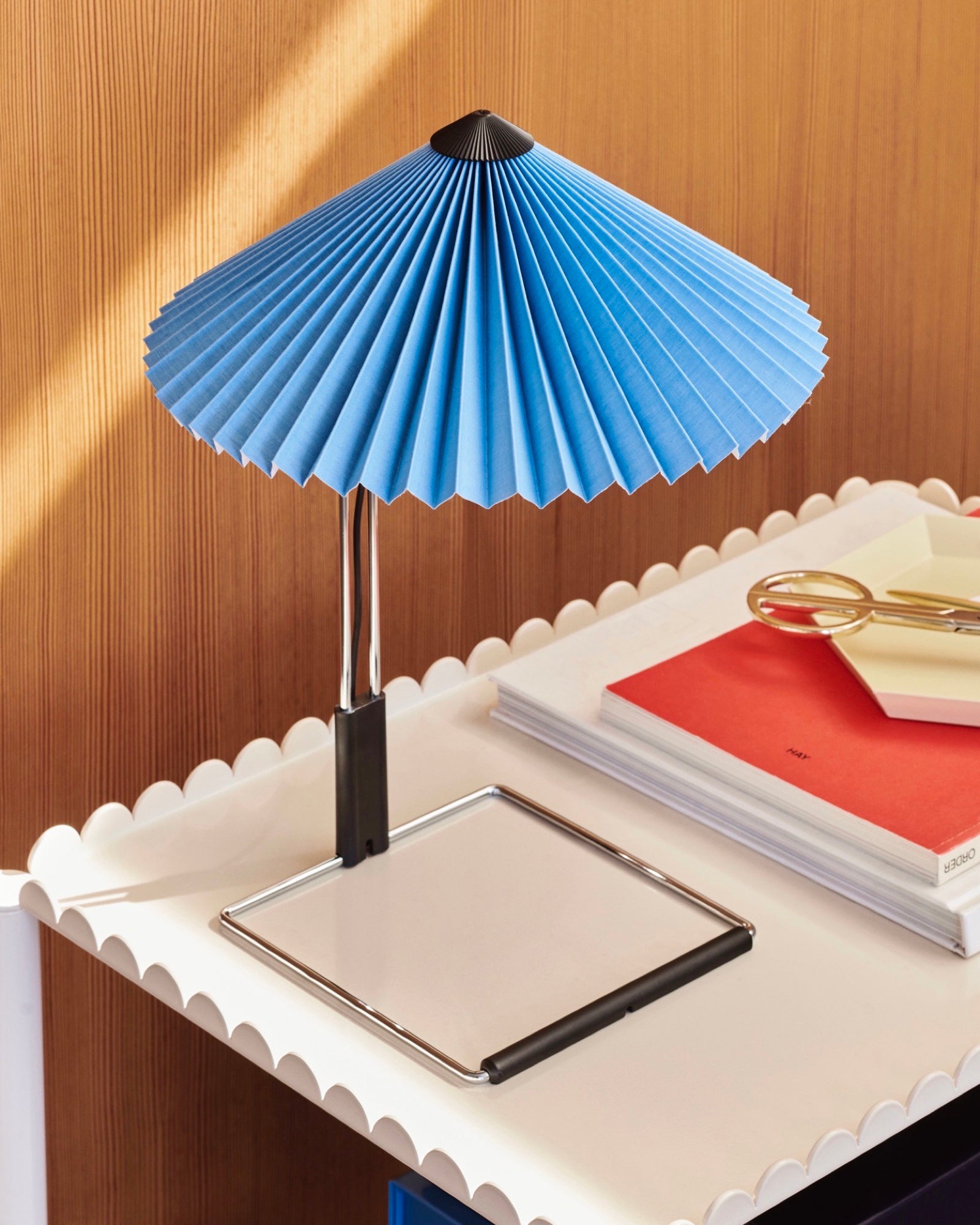 HAY Matin Table Lamp - Mirror Base