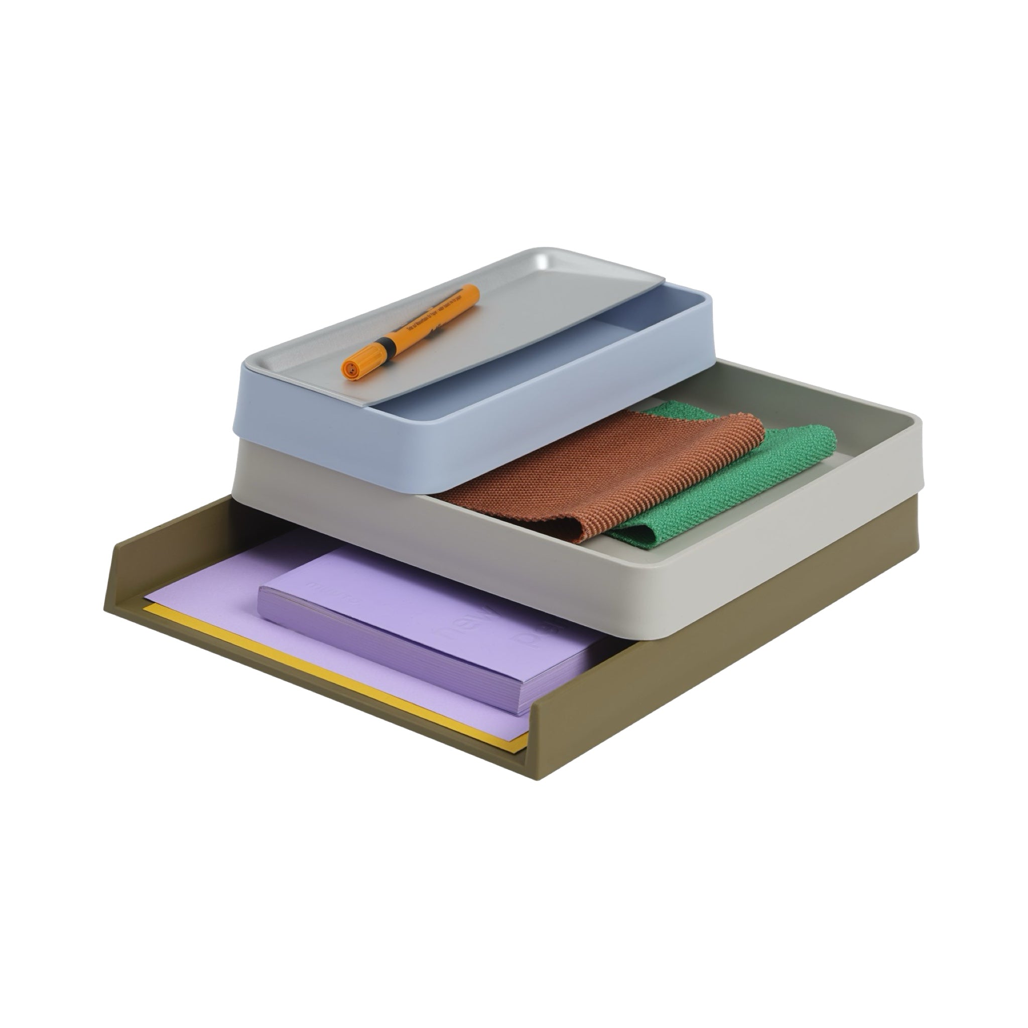 Muuto Arrange Desktop Tray 25 x 25 cm - Grey