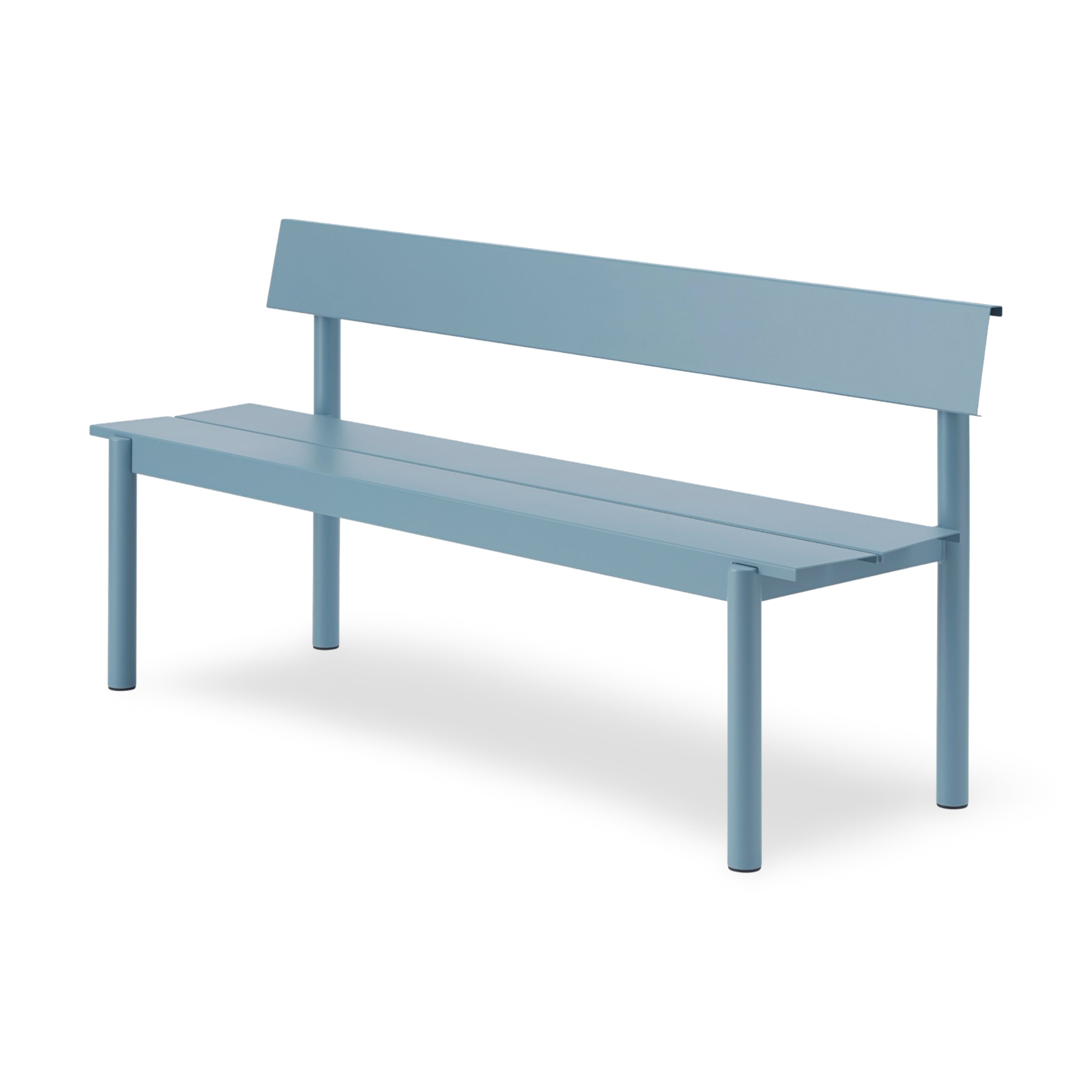 Muuto Linear Steel Outdoor Bench w. Backrest - 170cm