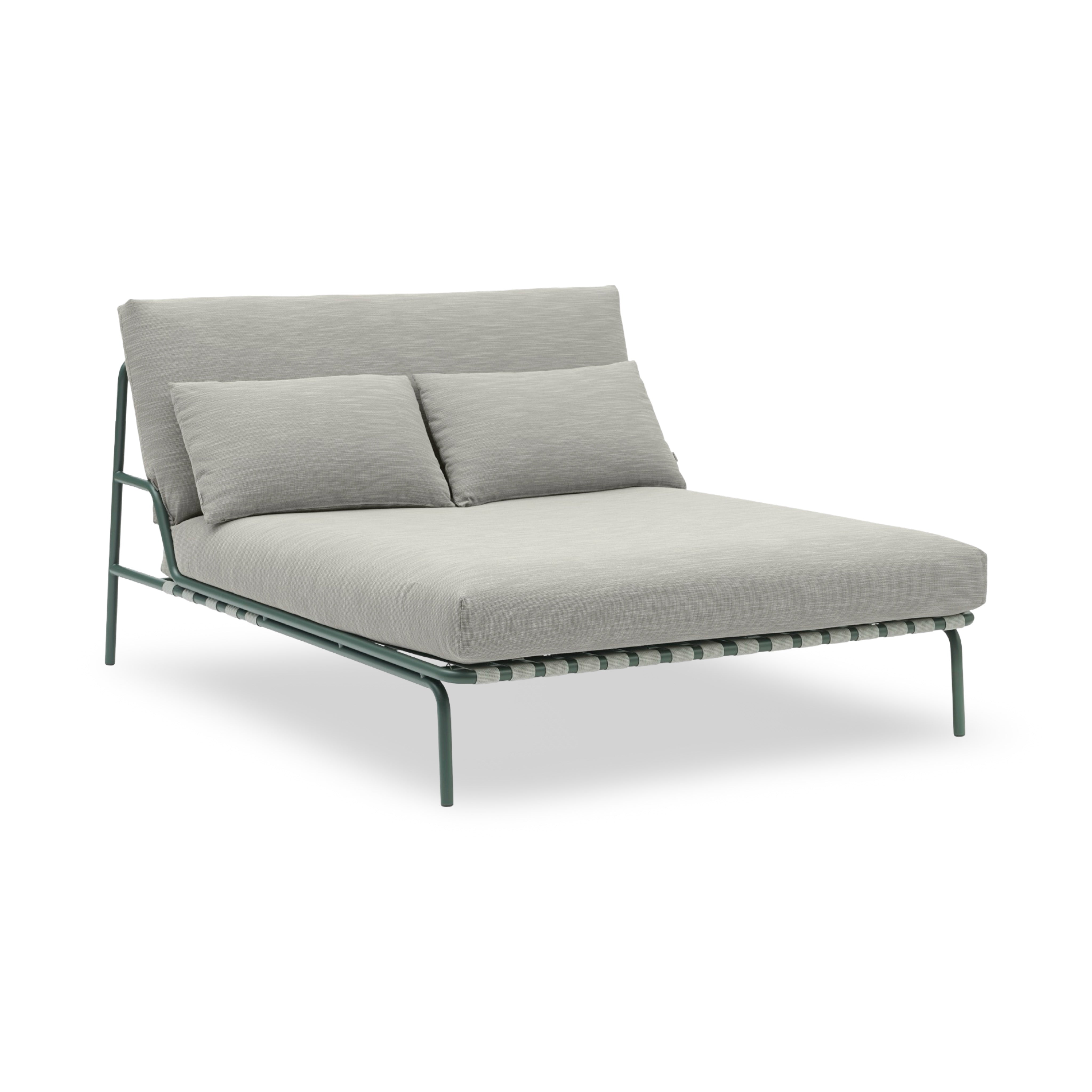 Muuto Settle Outdoor Lounge Bed without Armrest