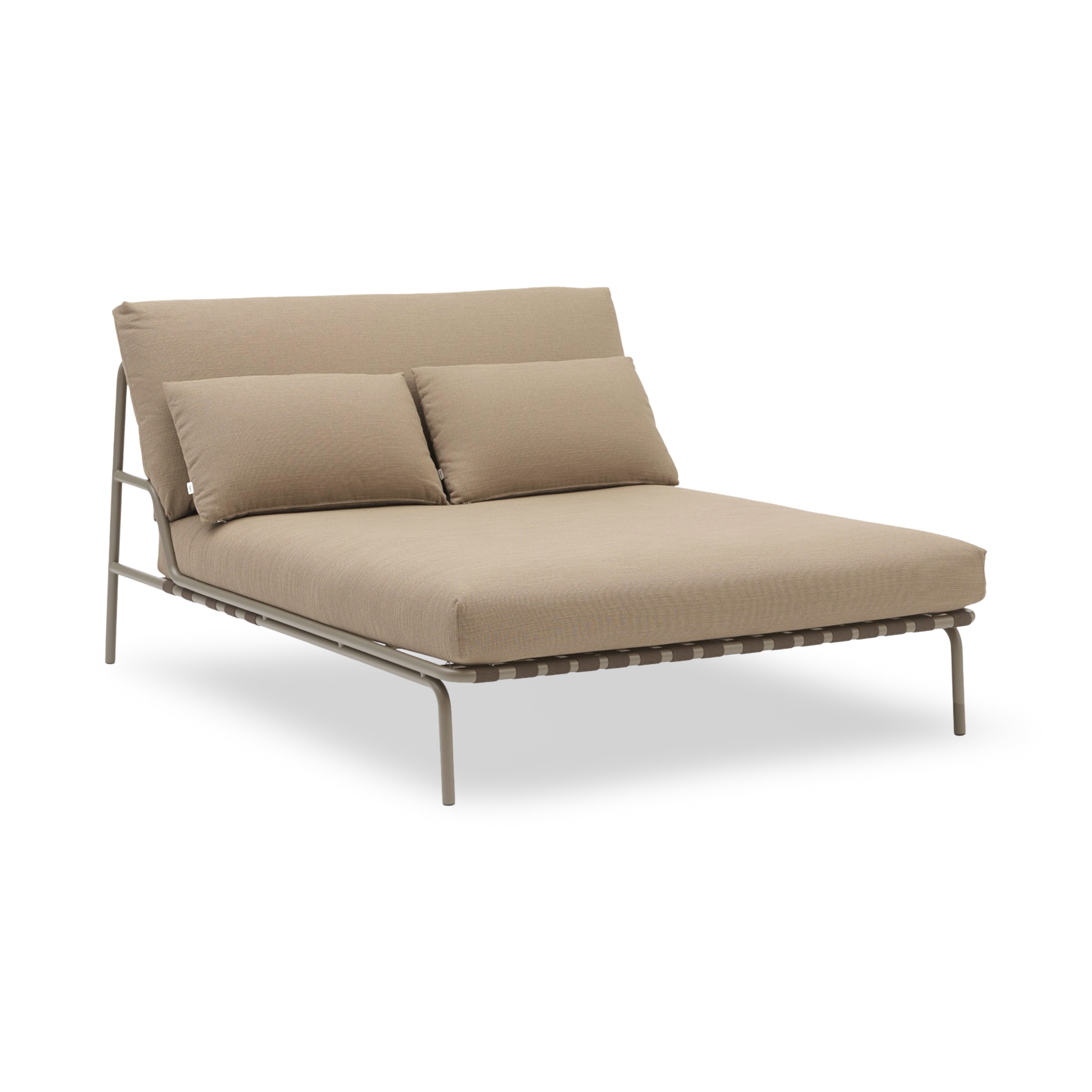 Muuto Settle Outdoor Lounge Bed without Armrest