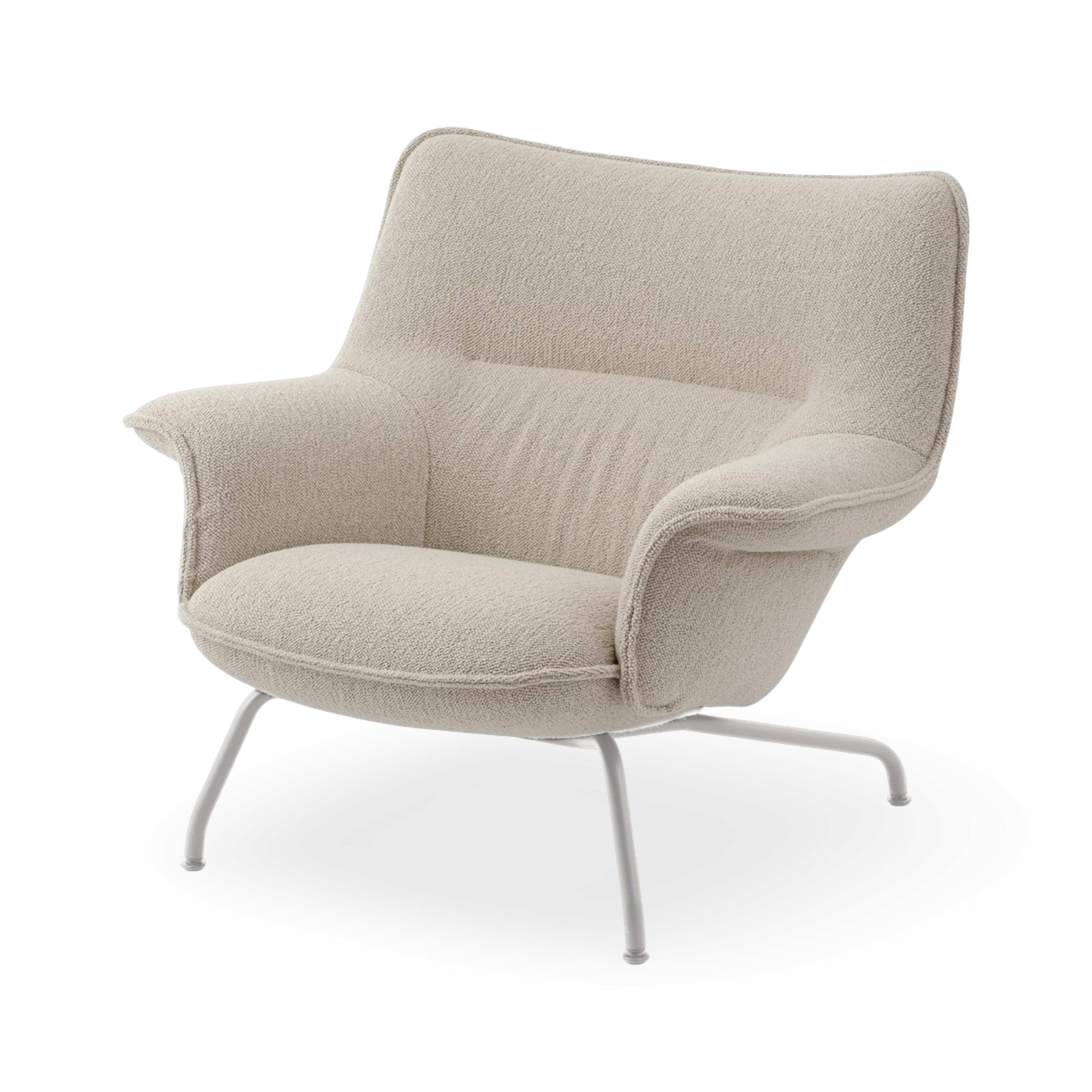 Muuto Doze Lounge Chair Low Back - Tube Base