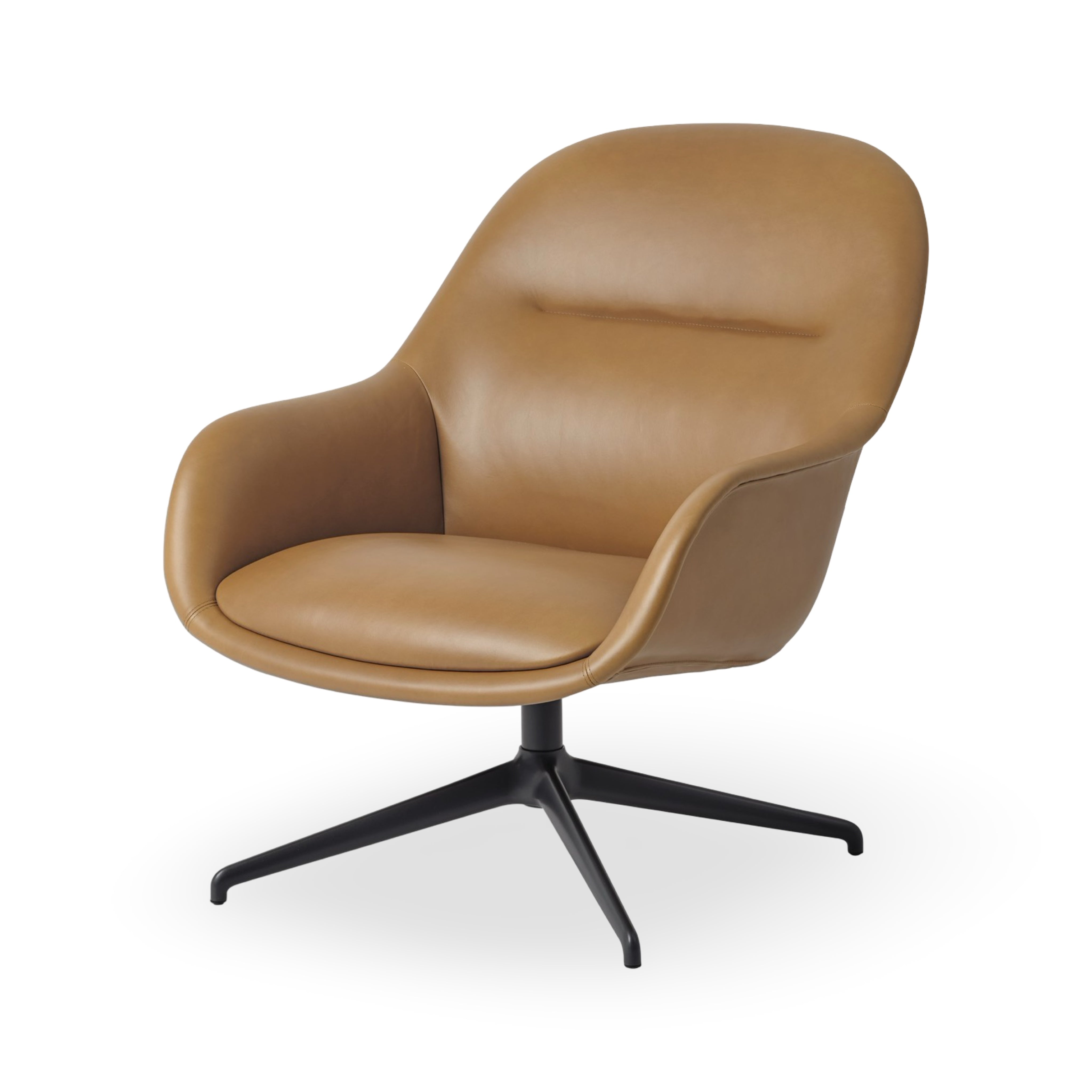 Muuto Fiber Lounge Armchair - Swivel Base
