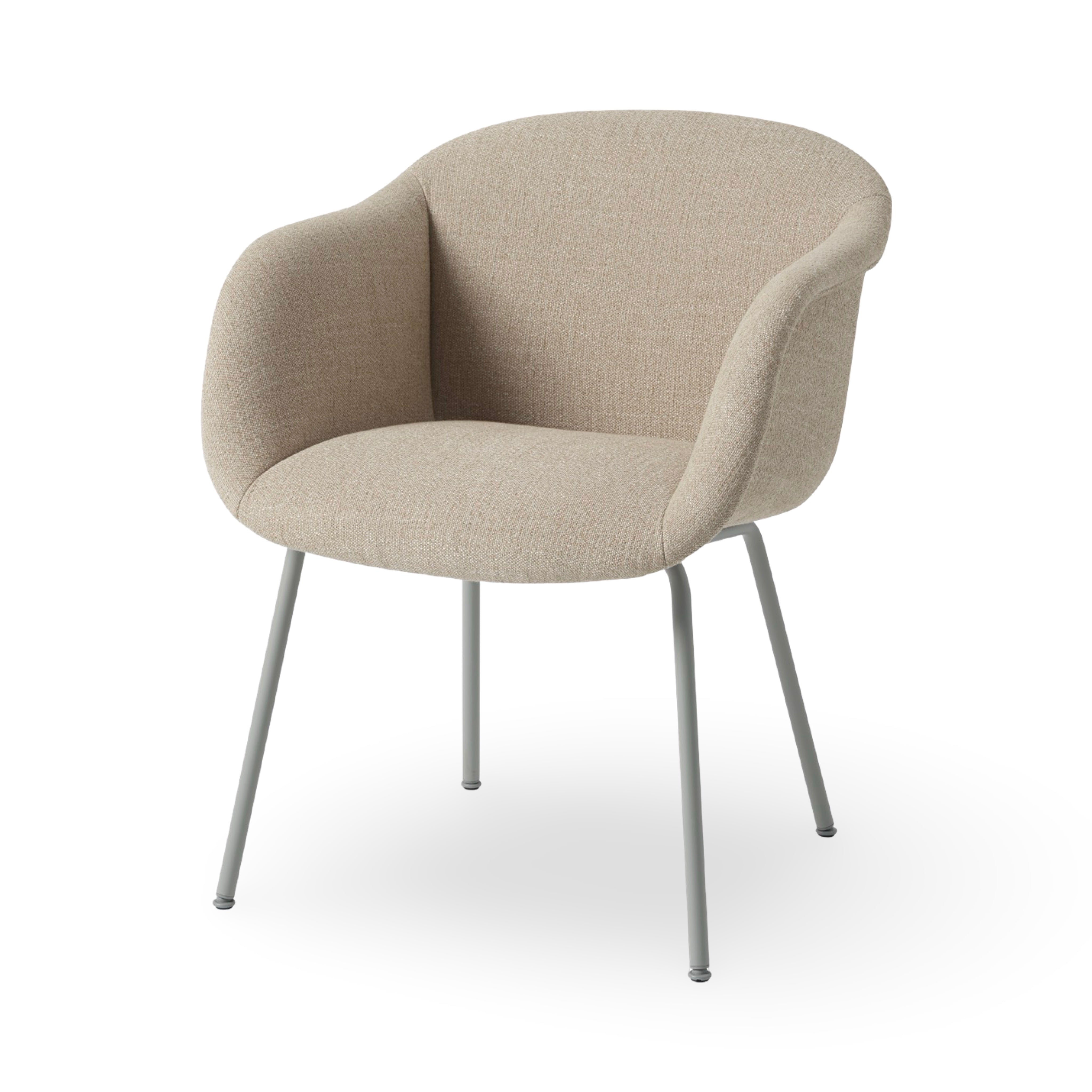 Muuto Fiber Soft Armchair - Tube Base