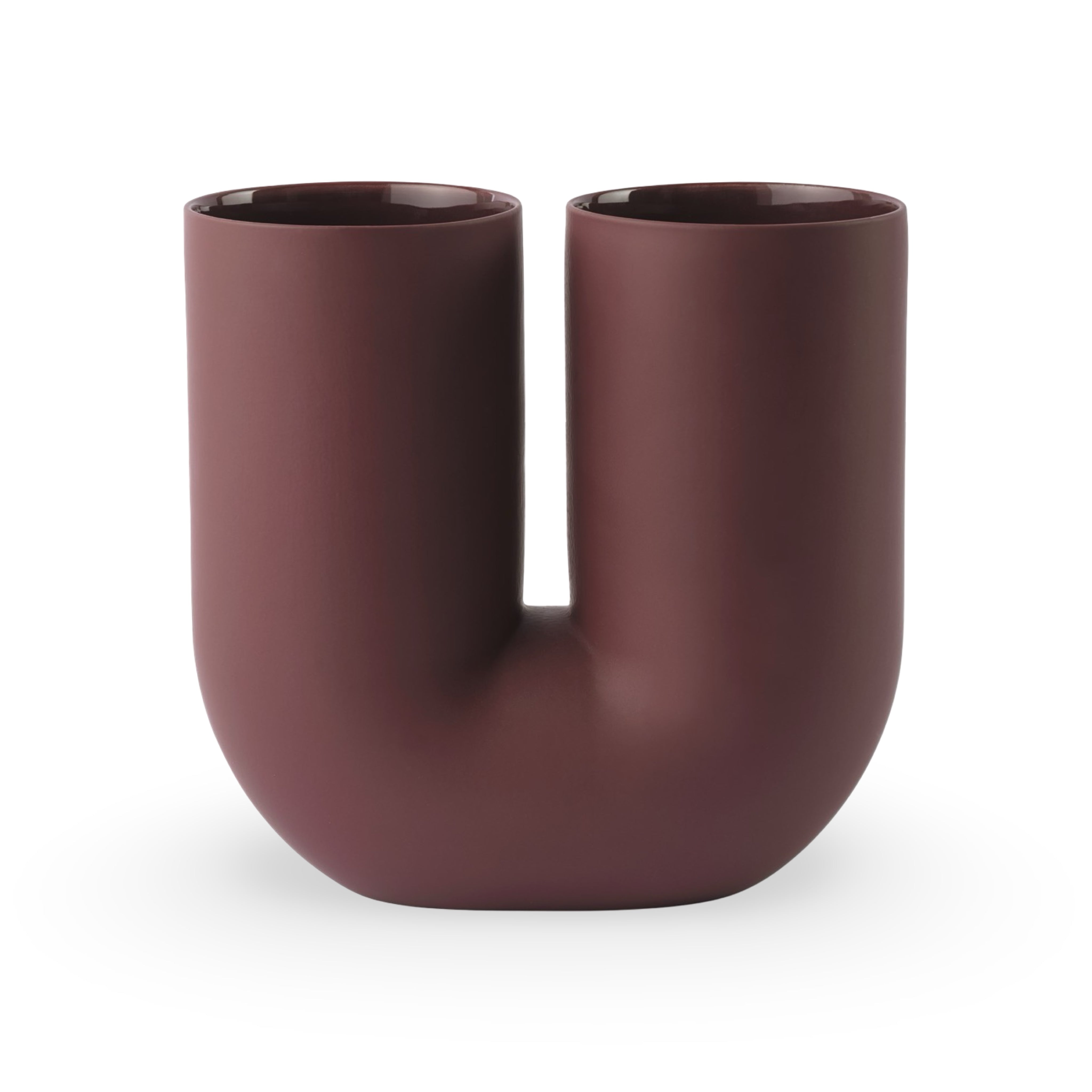 Muuto Kink Vase - Deep Red